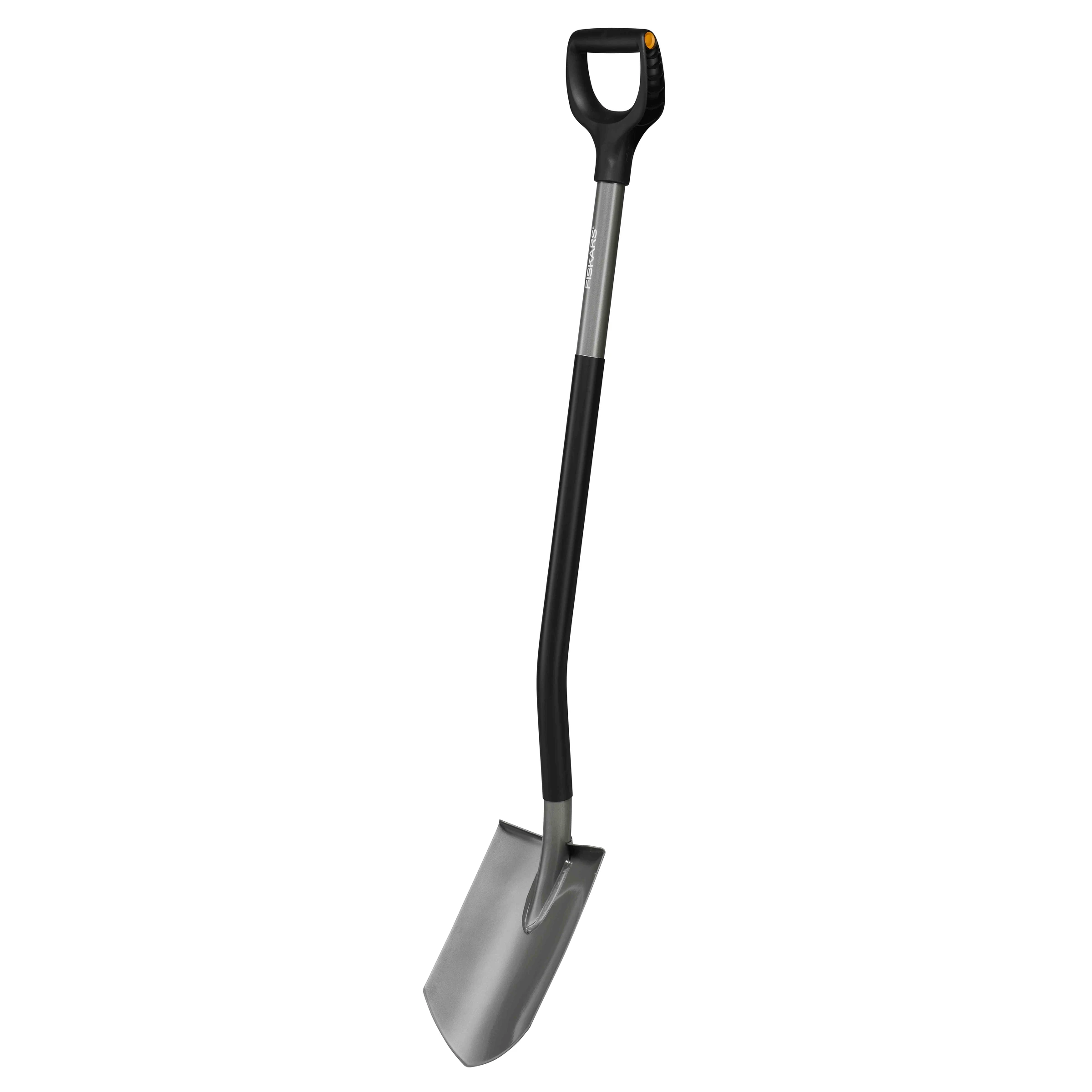 Fiskars Ergonomic Spaten Spitz Grey Ergonomic Spaten Spitz Grey