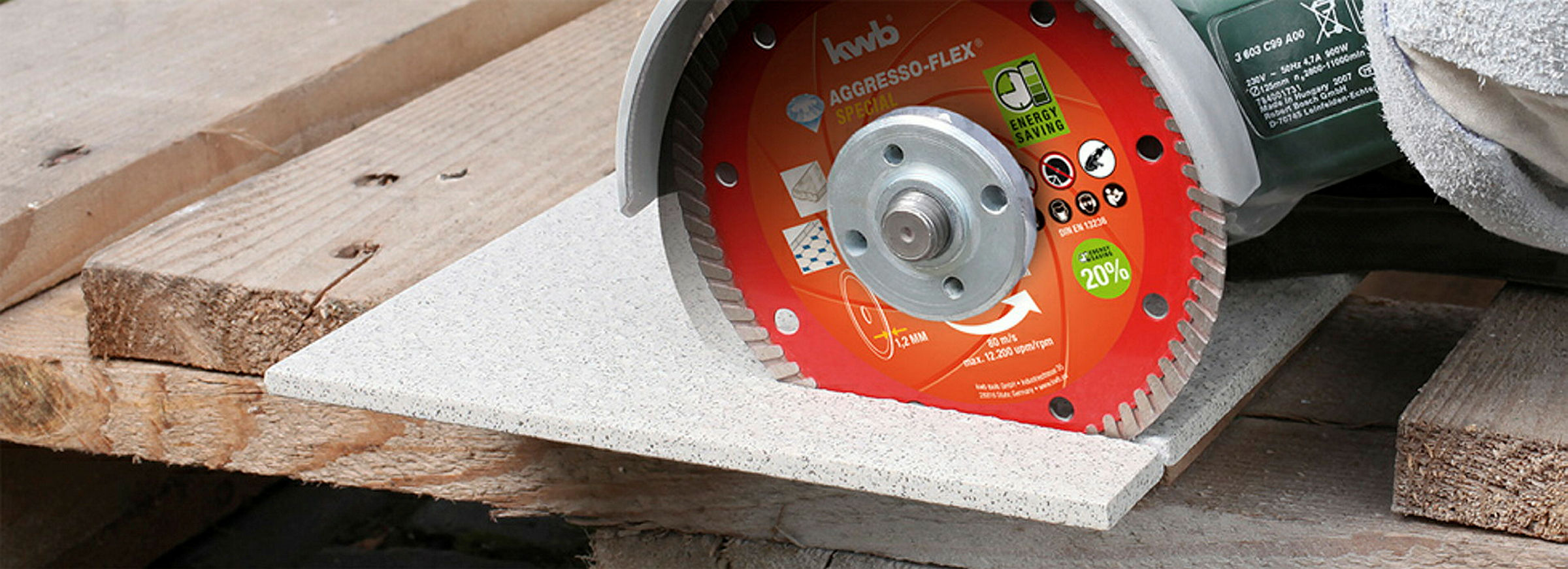 AGGRESSO-FLEX® DIAMANT Du nntrennscheibe, ø 115 mm