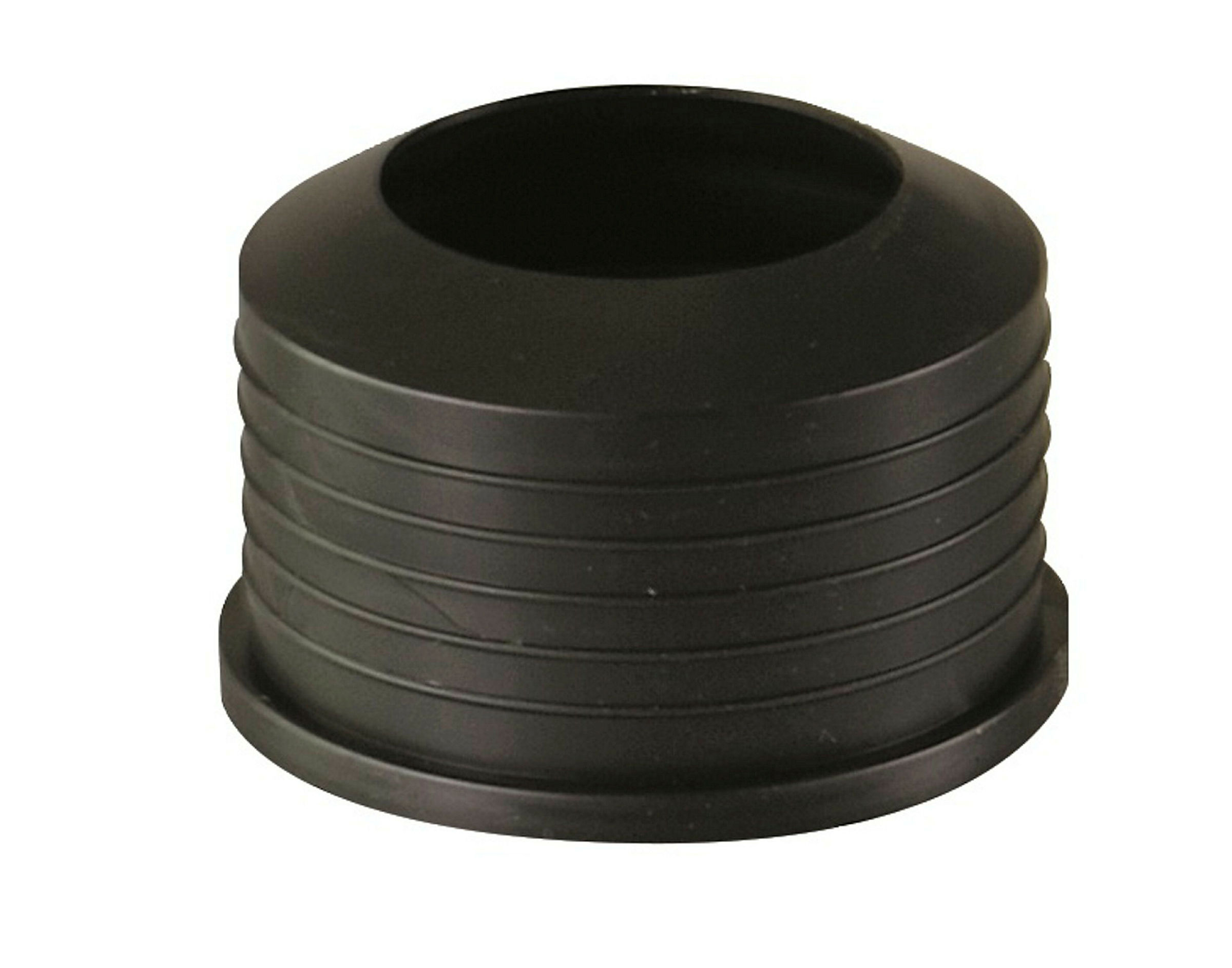 Ablaufverbinder lang, Gummi, 50 mm x 30 mm, für Siphonabgang