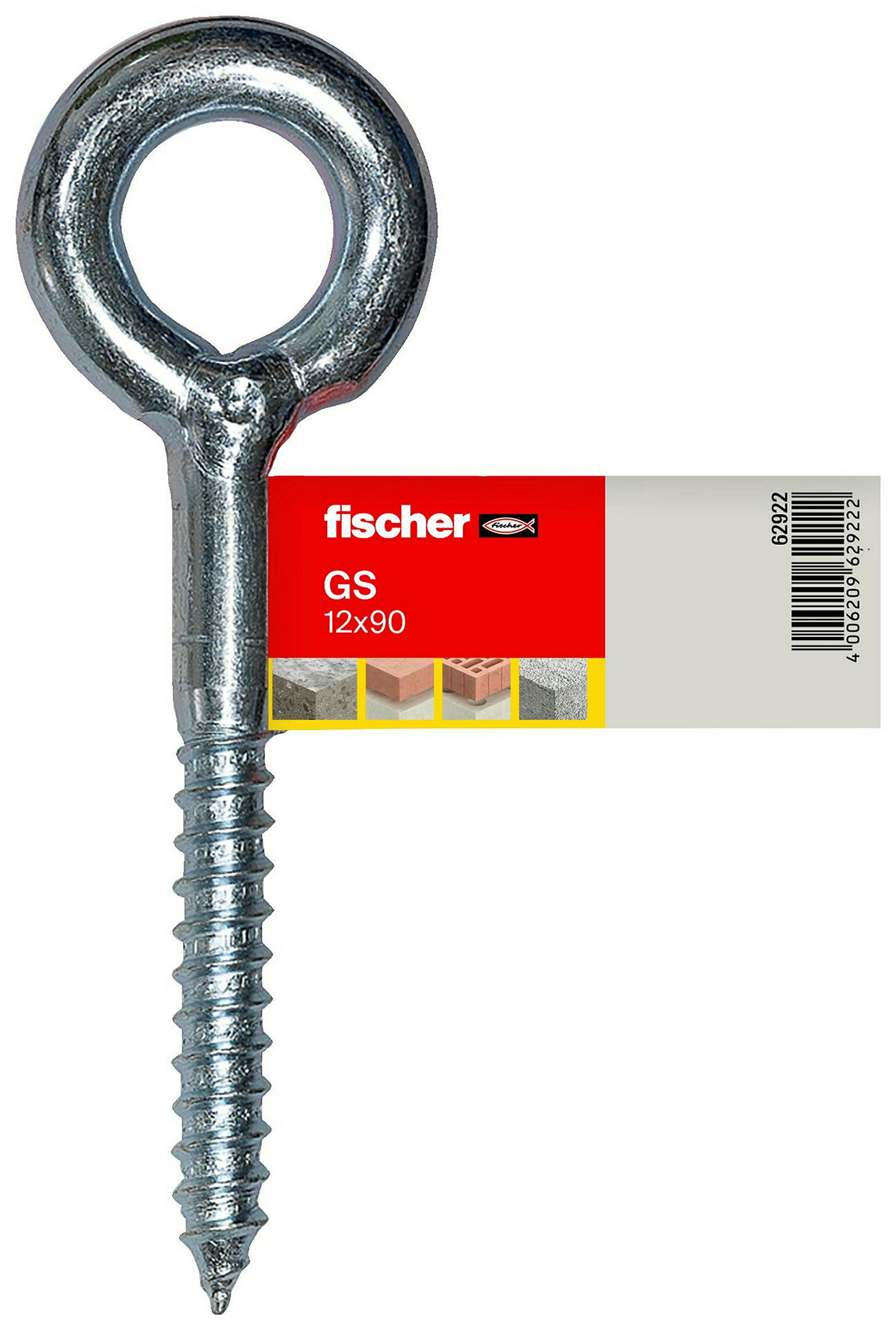 fischer Gerüstöste GS 12 x 90 E Einzelauszeichnung