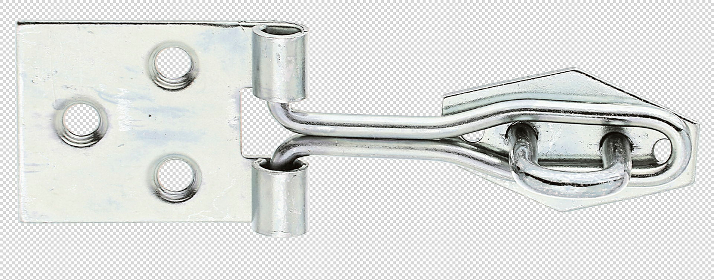 Überfalle mit Schlaufe aus gerolltem Draht 80x26x30 verzinkt