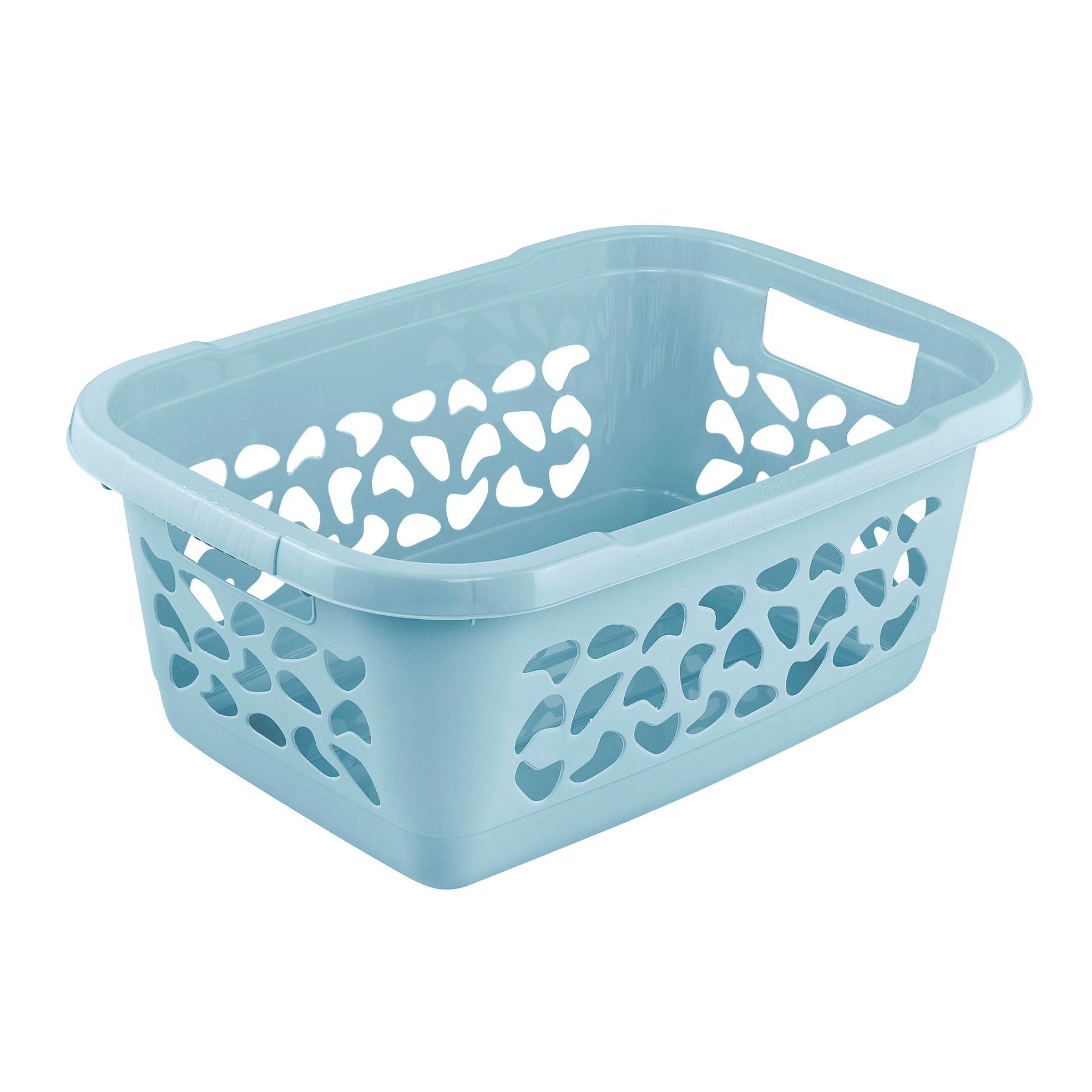 keeeper Wäschekorb, Luftdurchlässiges Dekor, 32 l, Jost, Nordic Blue