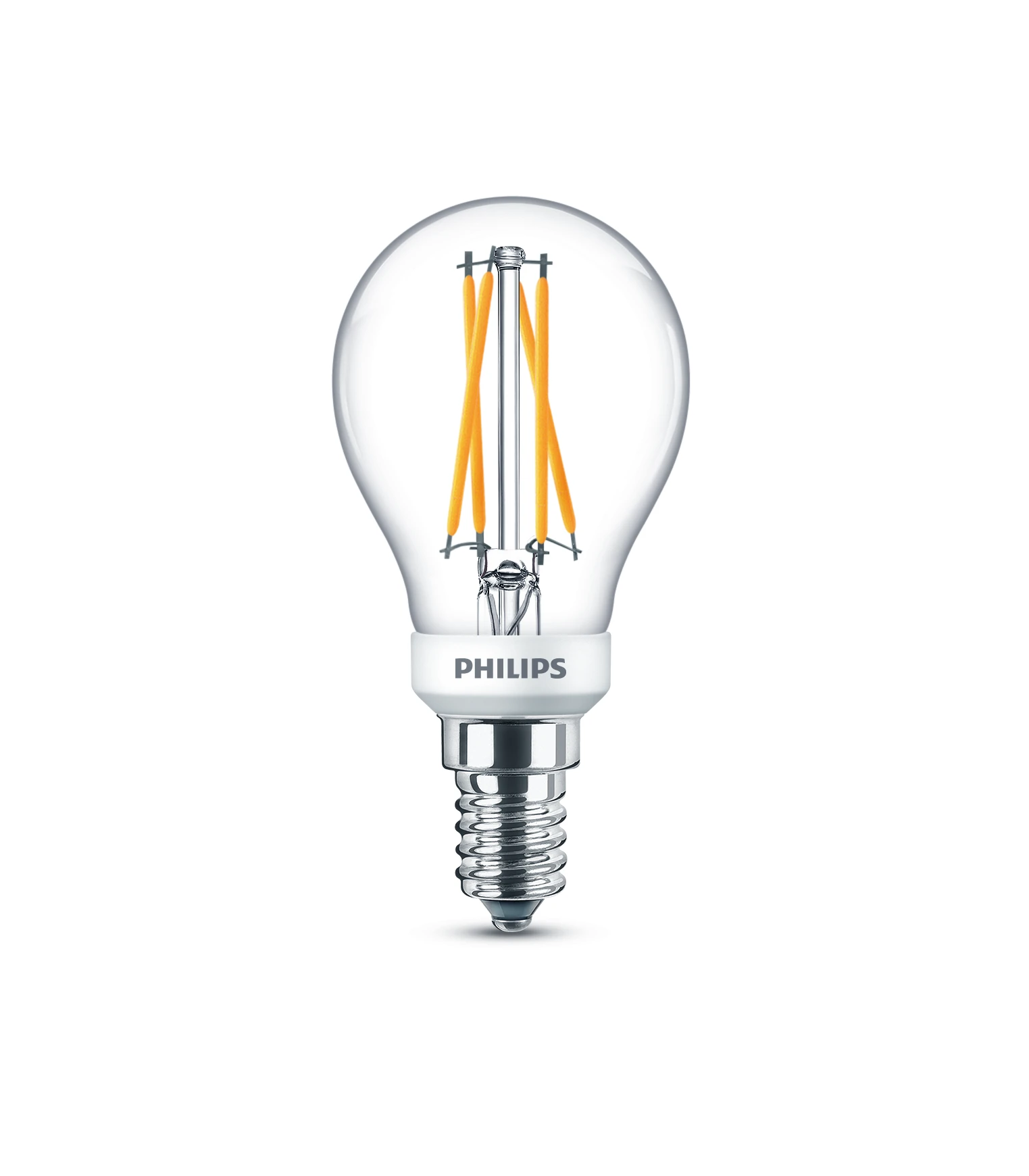 LED-Lampe ''classic WarmGlow'', Tropfen, 40W, E14, klar, warmweiß, dimmbar