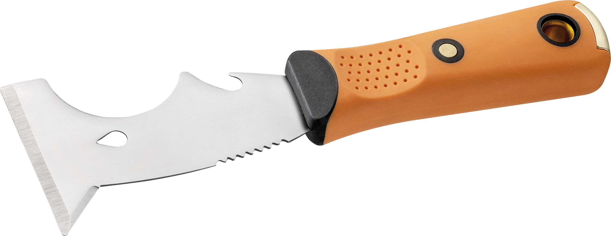 Multifunktionsspachtel 75 mm steifes Blatt rostfr 2K-Griff