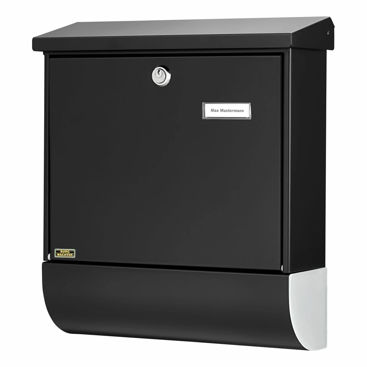 Briefkasten-Set Stahl-lack. Vario 86720S schwarz