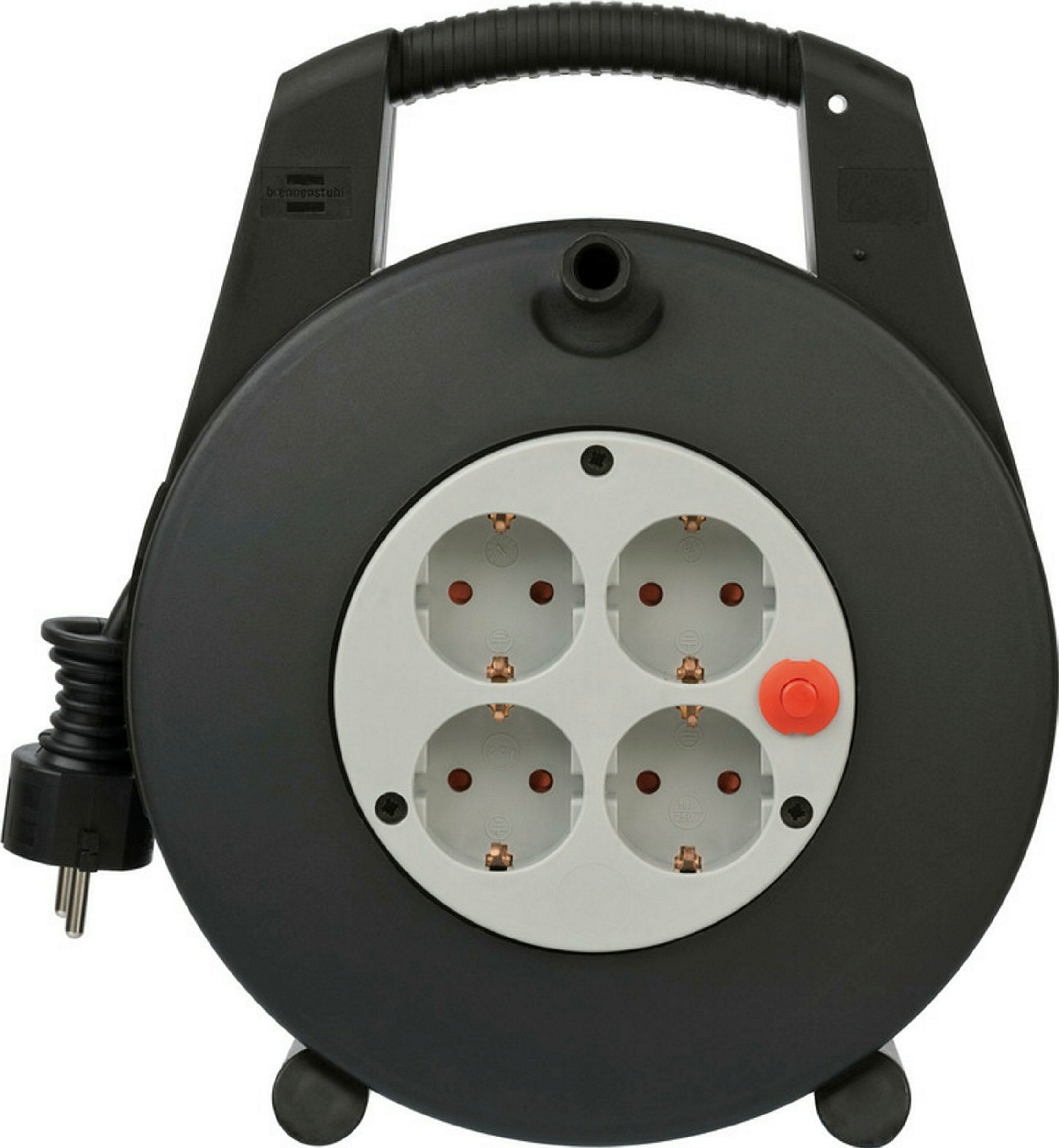 Vario-Line VL-XL schw.15m VV-F3G1.5 Duo-S-System, 4-Fach Steckdose