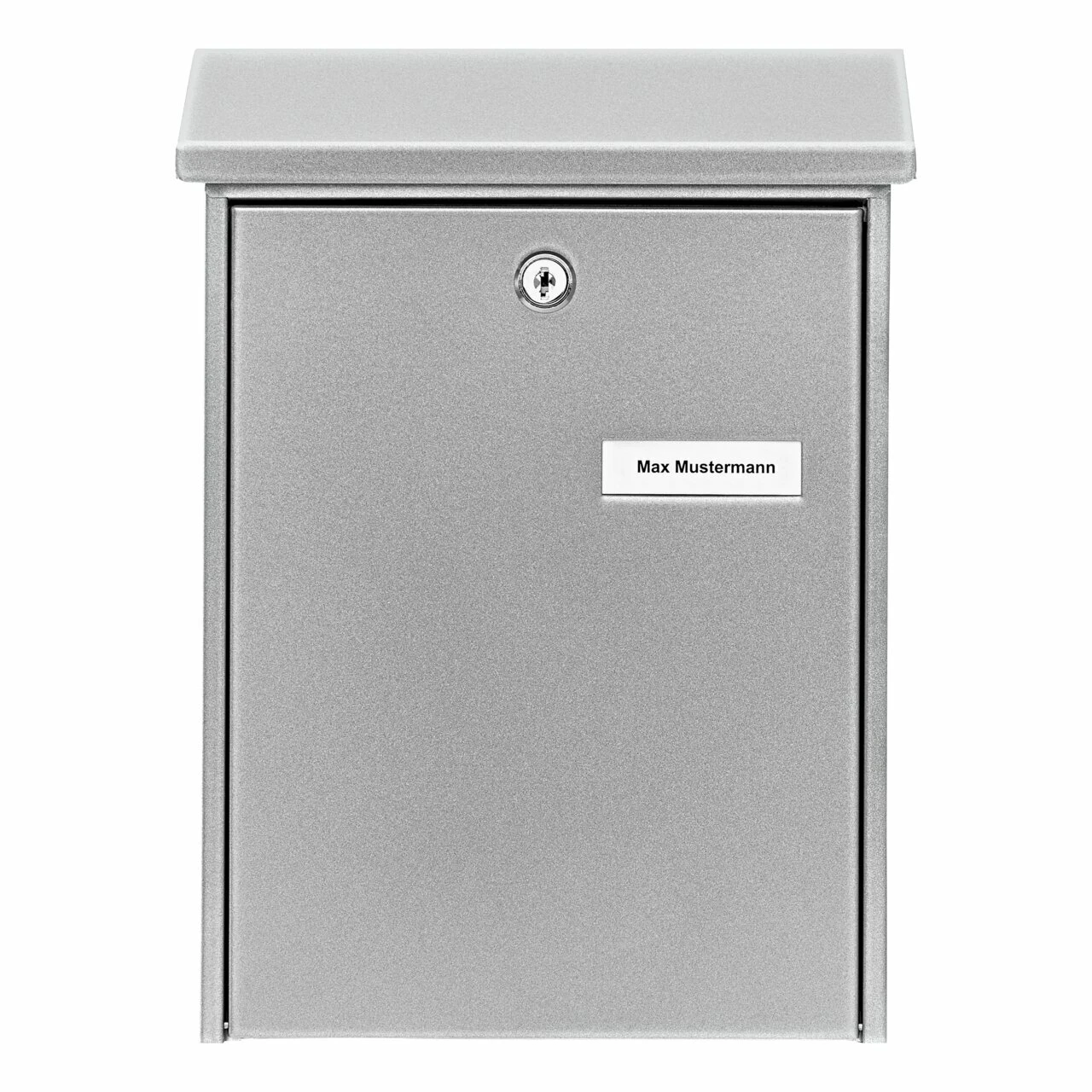 Briefkasten Stahl-lackiert Daily 5861 Si silber