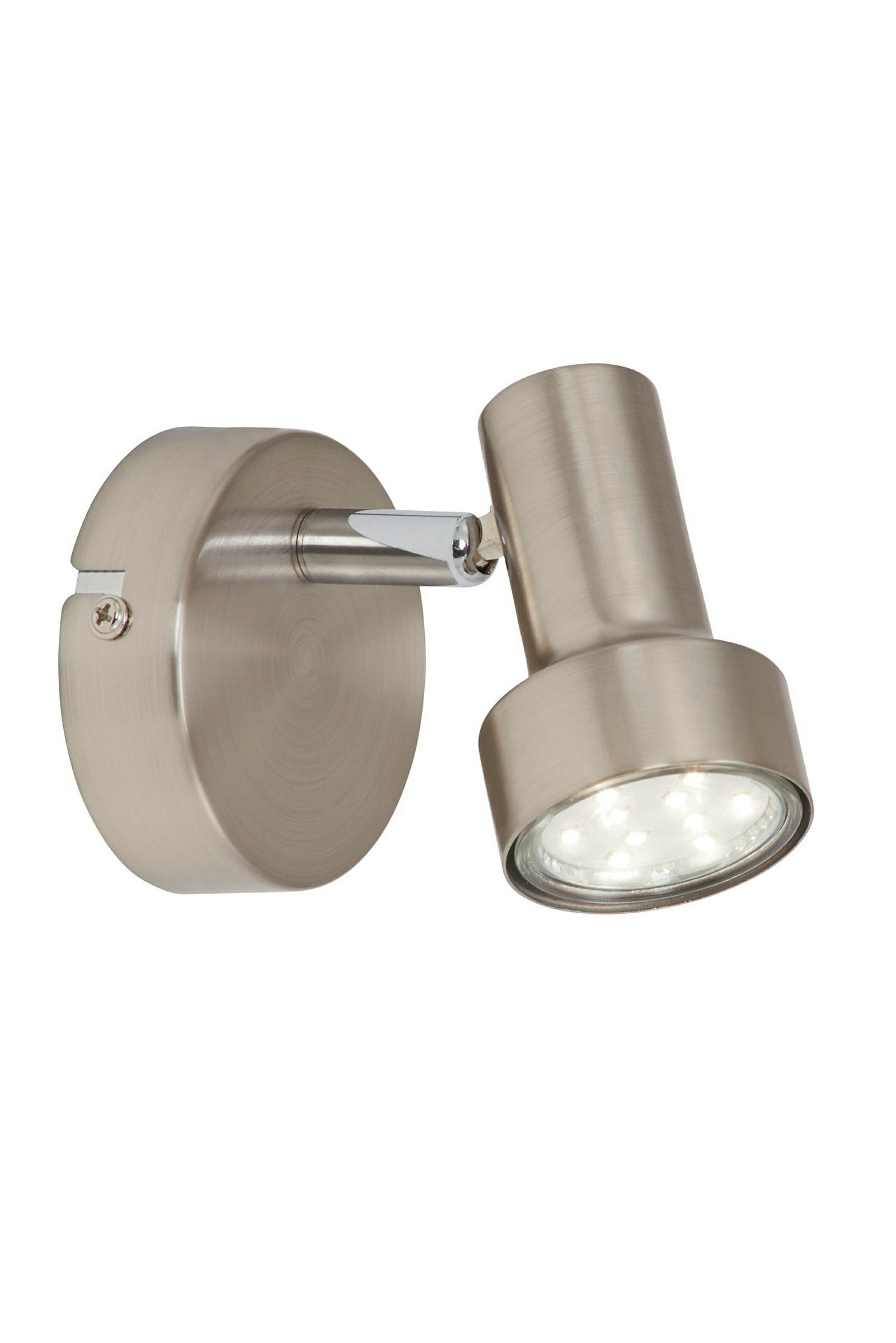 LED Spot, matt-nickel, 1xLED/GU10/2,9W