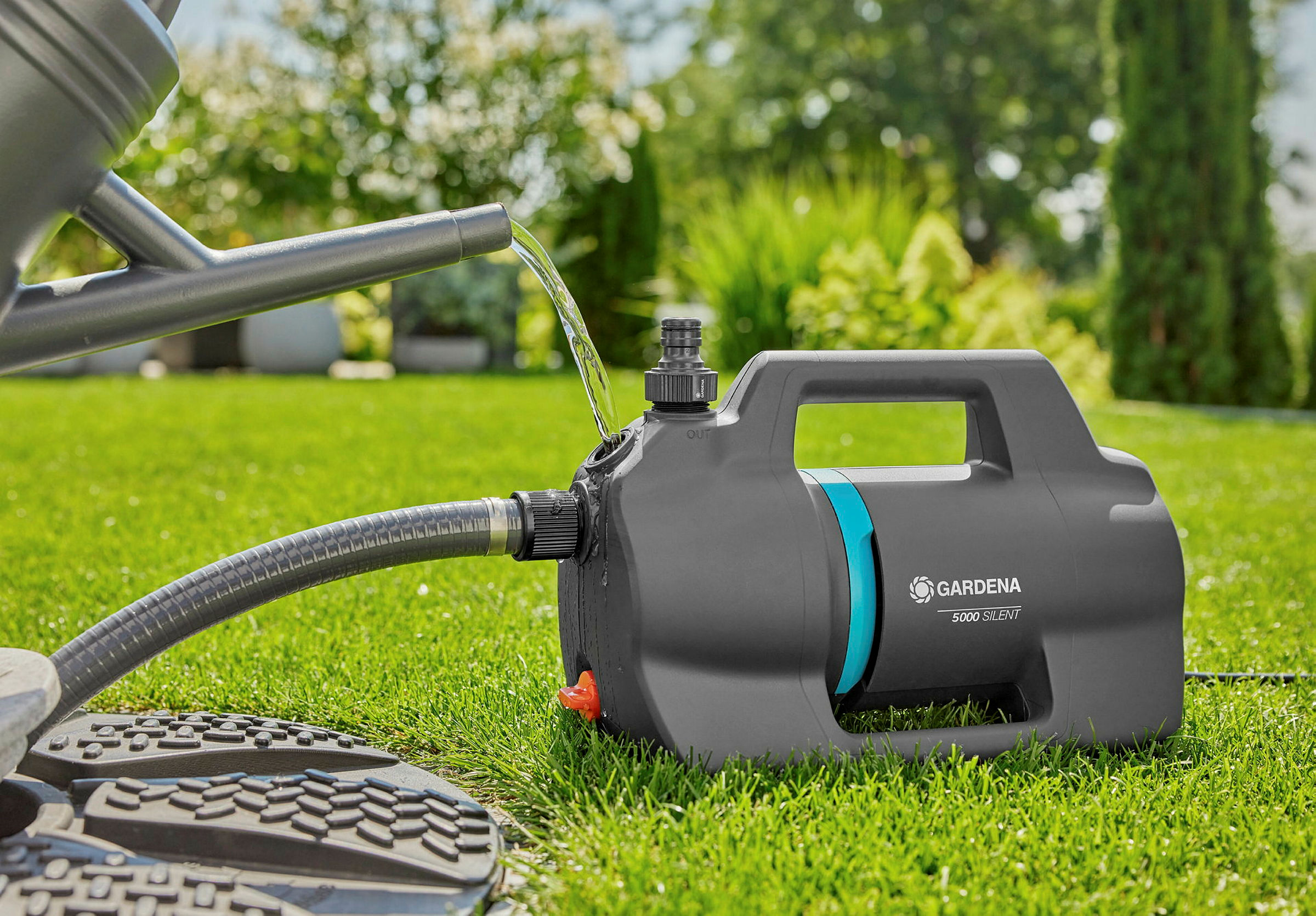 GARDENA Gartenpumpe 5000 Silent