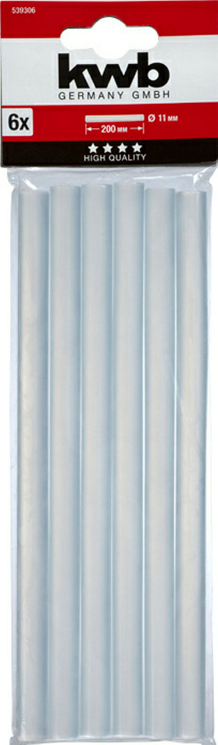 Klebesticks, Ø 11 mm x 200 mm, 6 Stk.