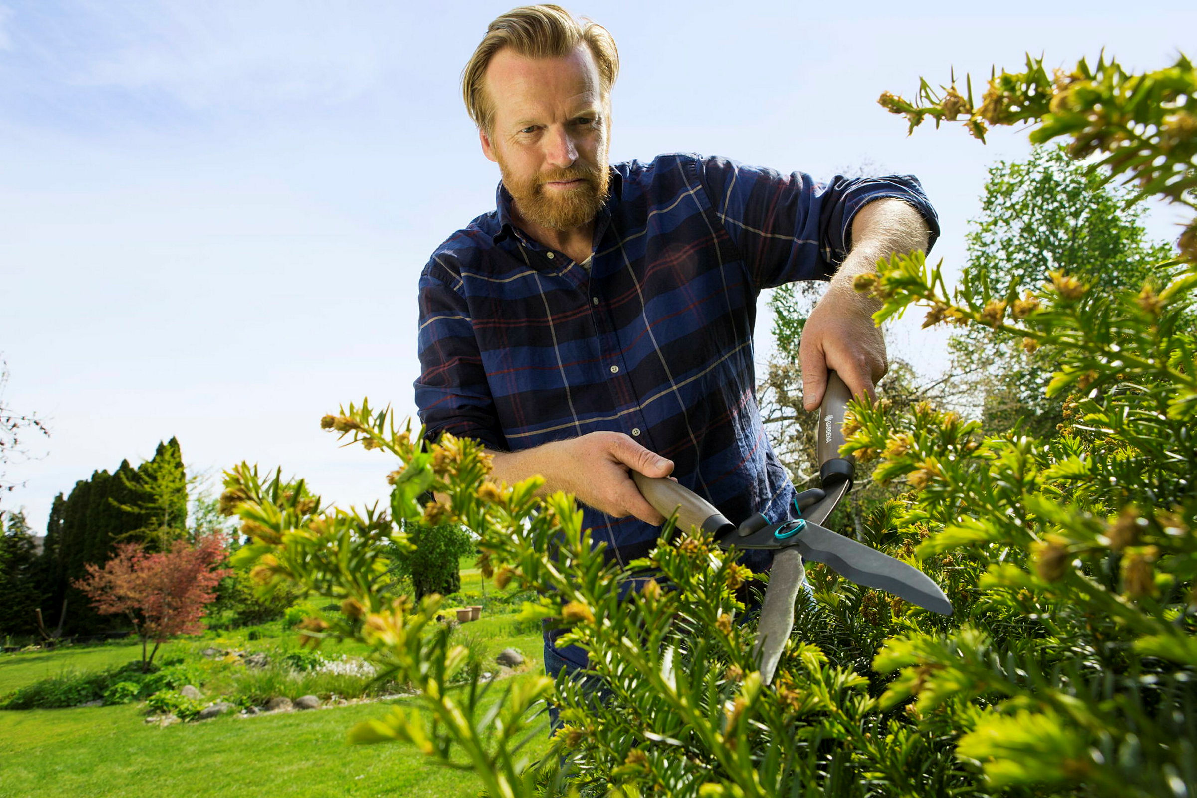GARDENA Heckenschere NatureCut mit Gartenschere
