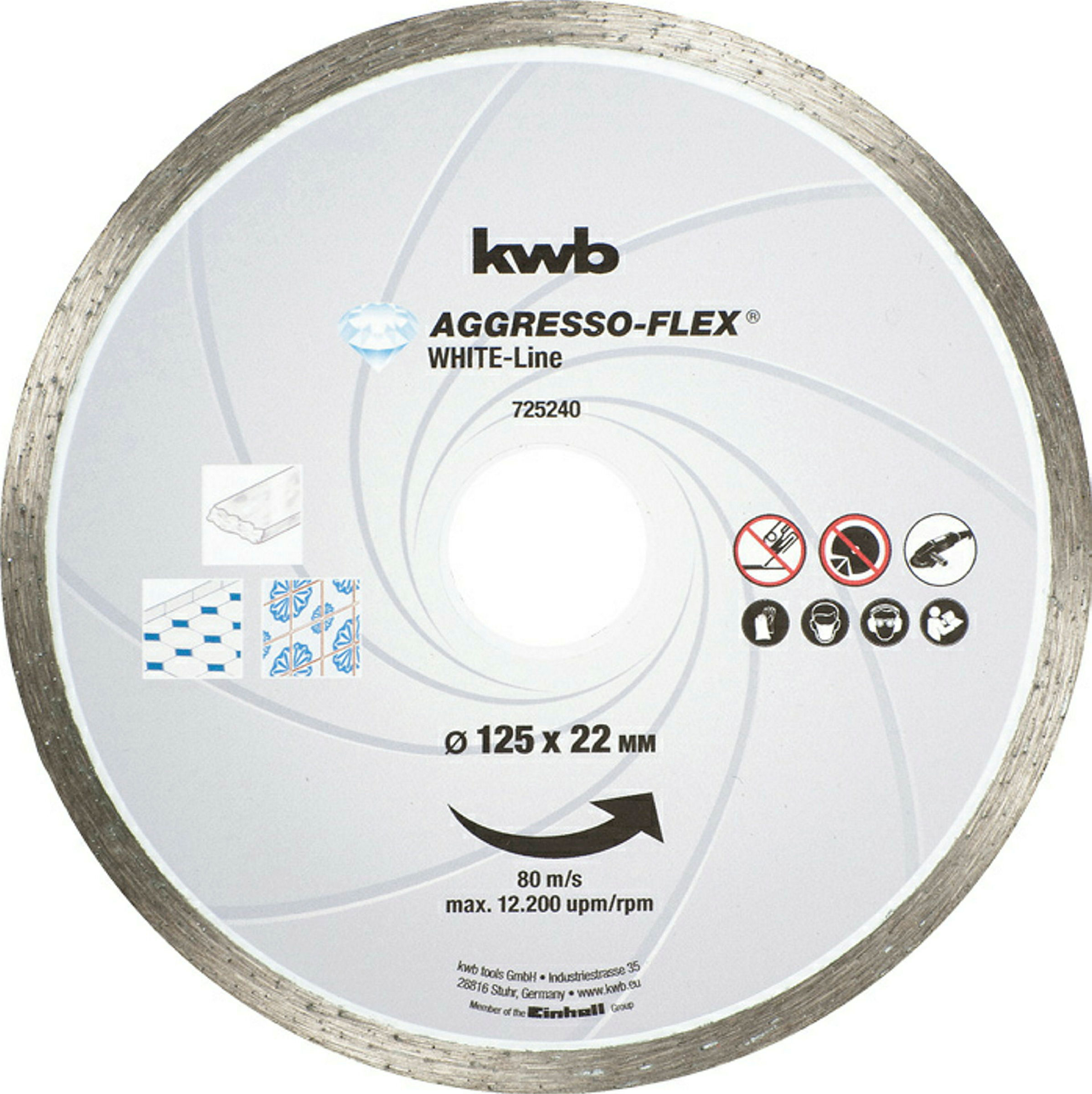 AGGRESSO-FLEX® White-Line DIAMANT Trennscheiben, ø 125 mm