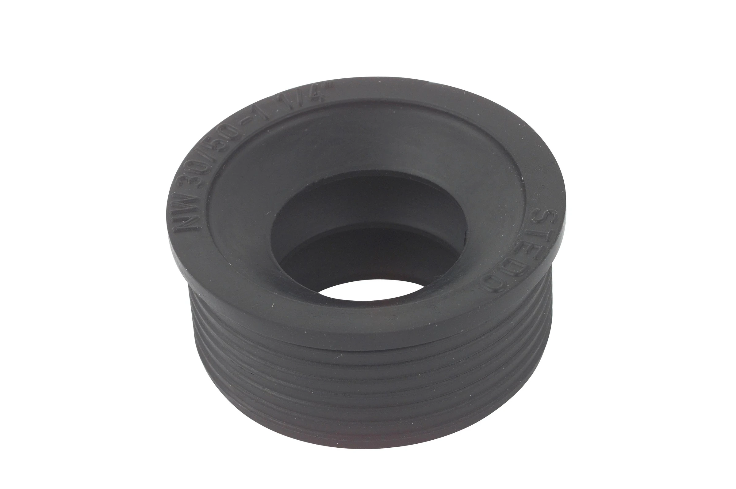 Ablaufverbinder, Gummi, 46 mm x 30 mm, für Siphonabgang in-Rohr