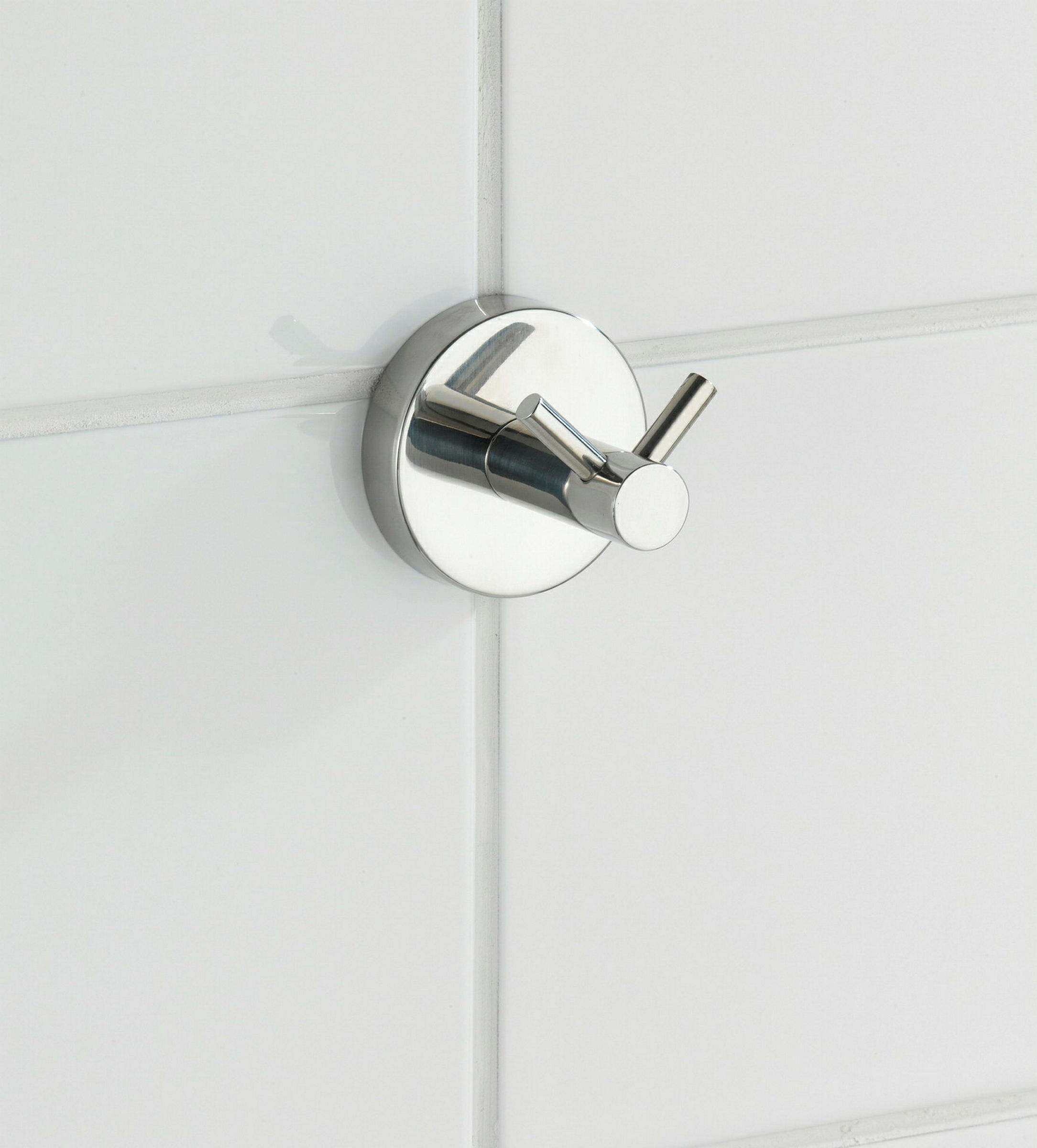 Wandhaken Duo, Bosio Shine, Edelstahl