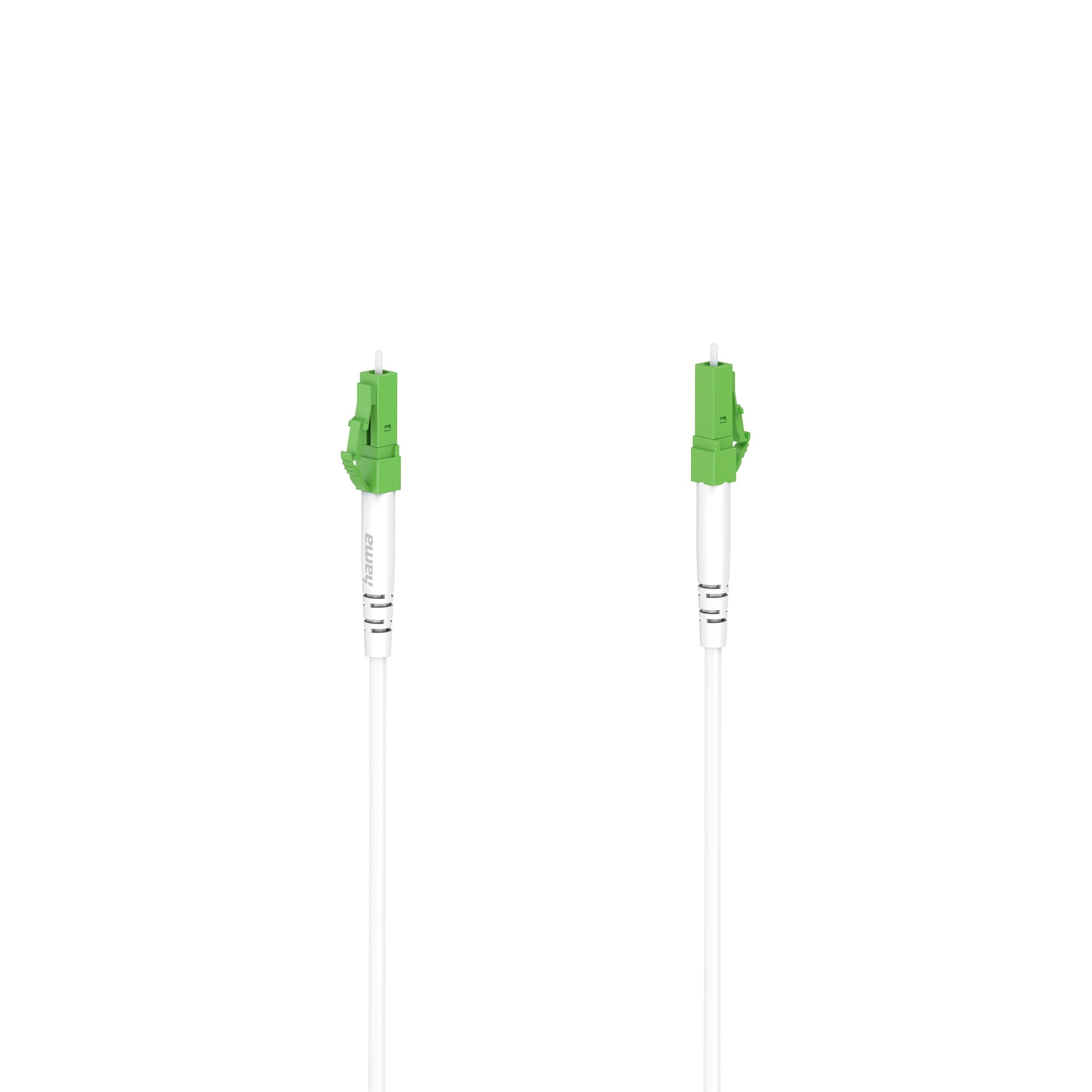 Hama Glasfaser-Netzwerkkabel, LC/APC-Stecker - LC/APC-Stecker, 9,00 m