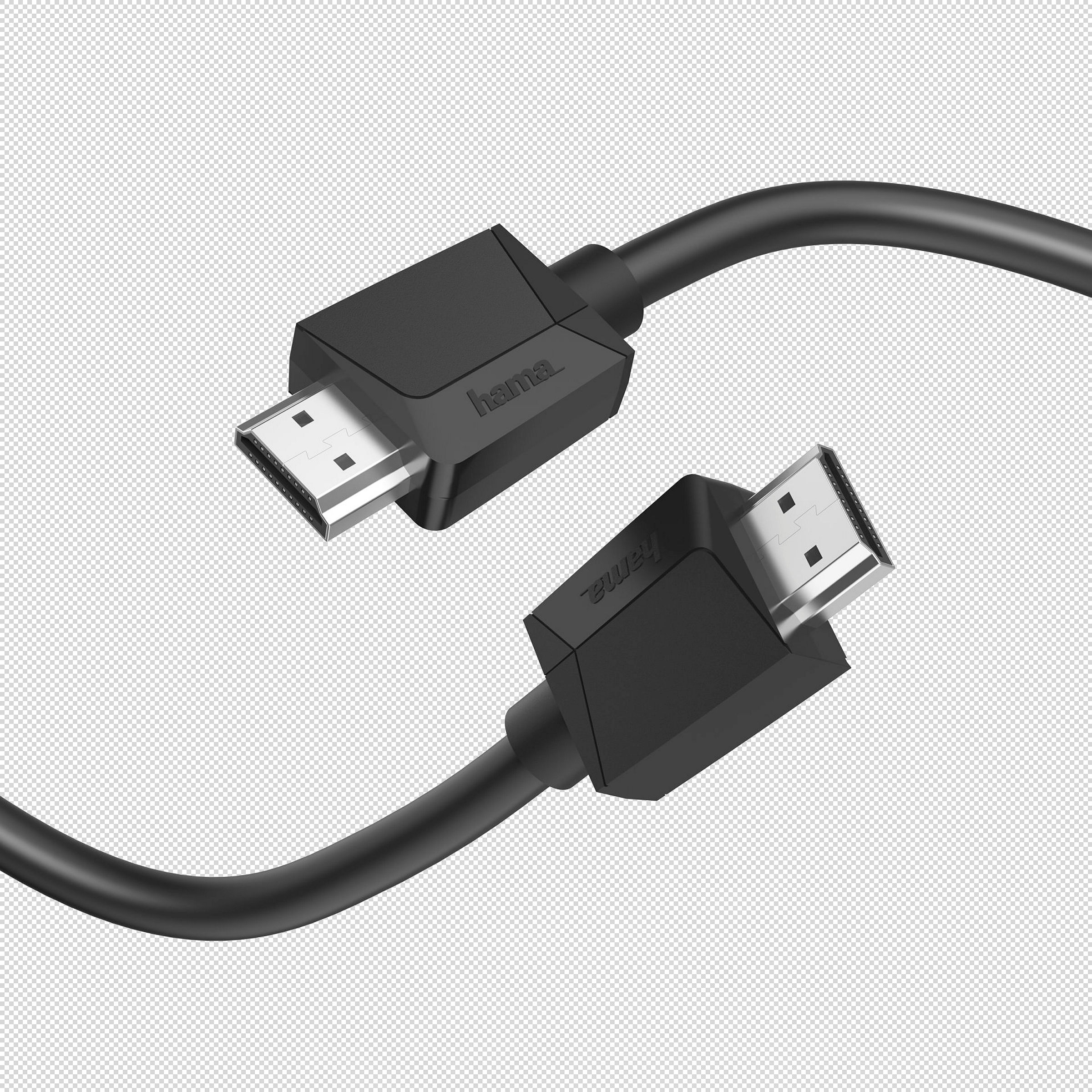 Hama High Speed HDMI''-Kabel, 4K, Stecker - Stecker, Ethernet, 3,0 m
