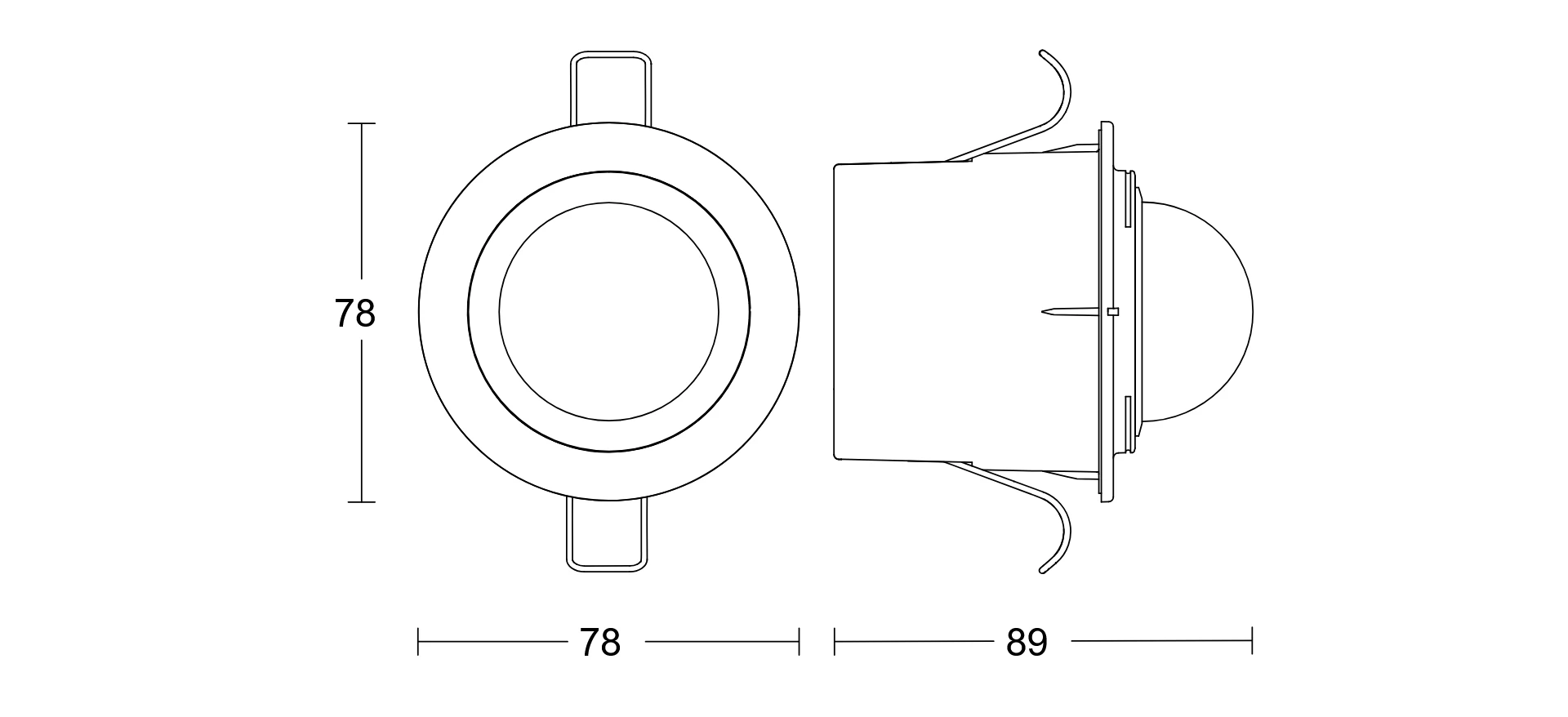 Bewegungsmelder Außen IS 360-1