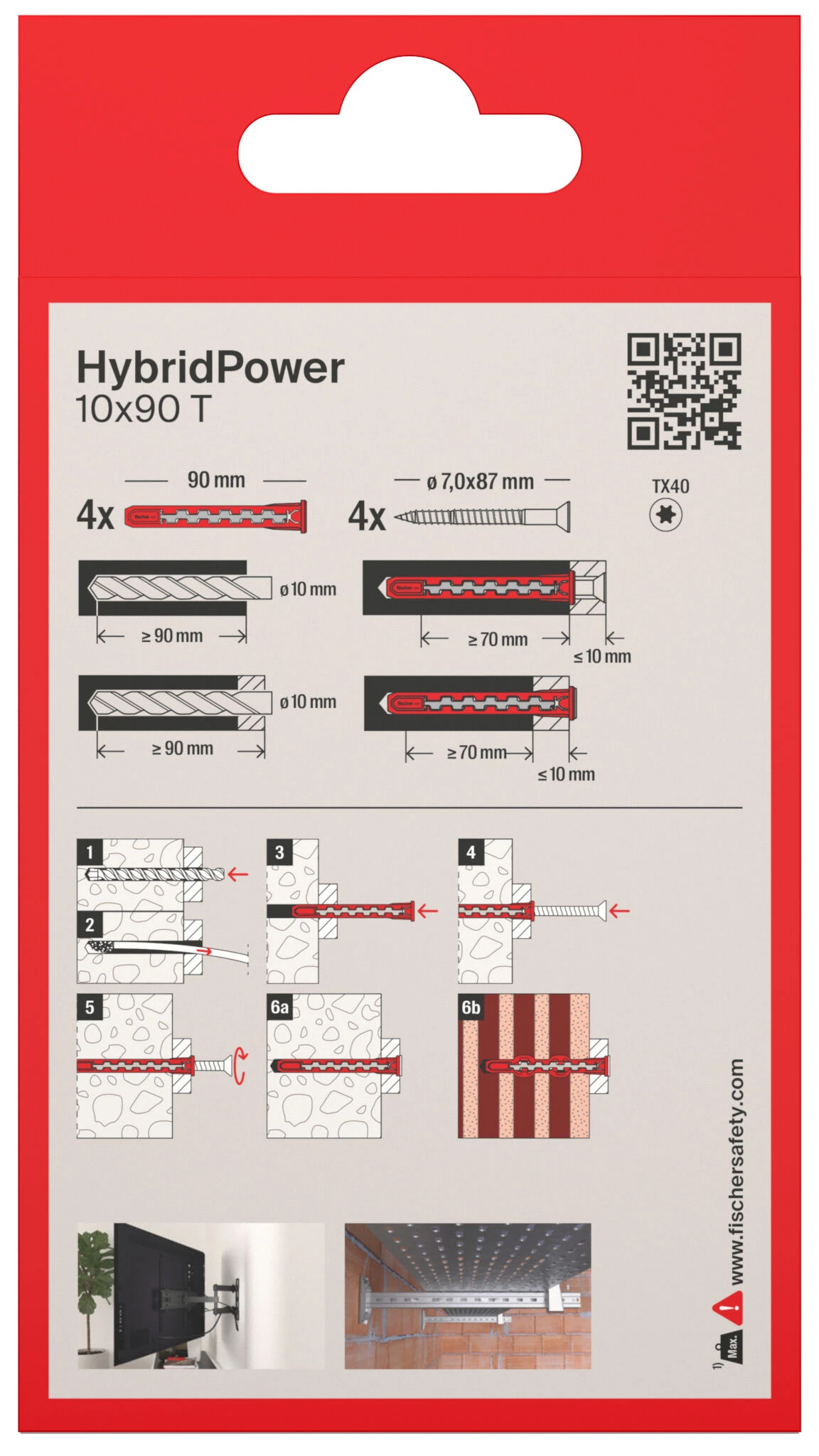 fischer HybridPower 10 x 90 T K