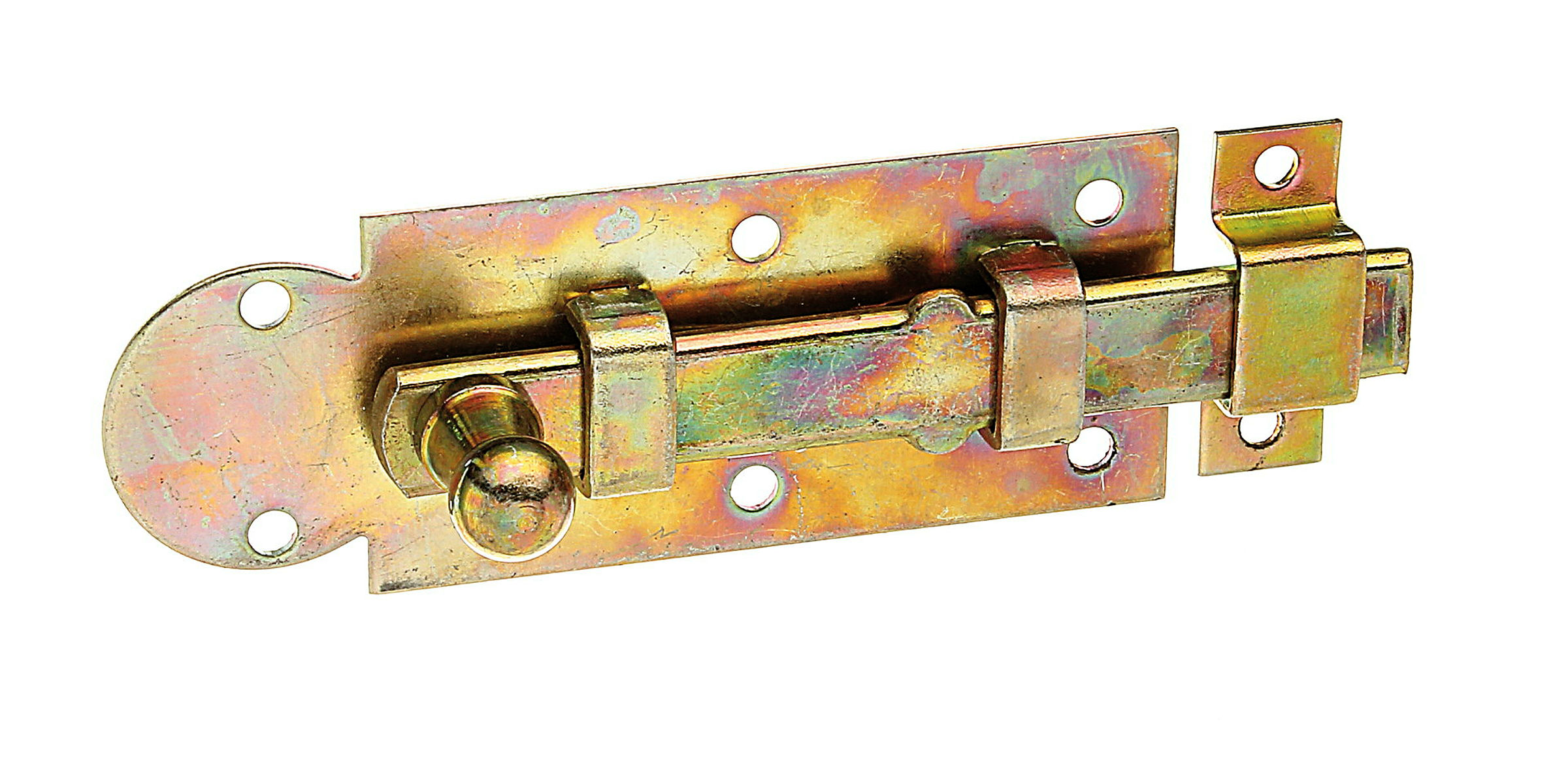 Fensterriegel mit Knopfgriff 100x30 verzinkt