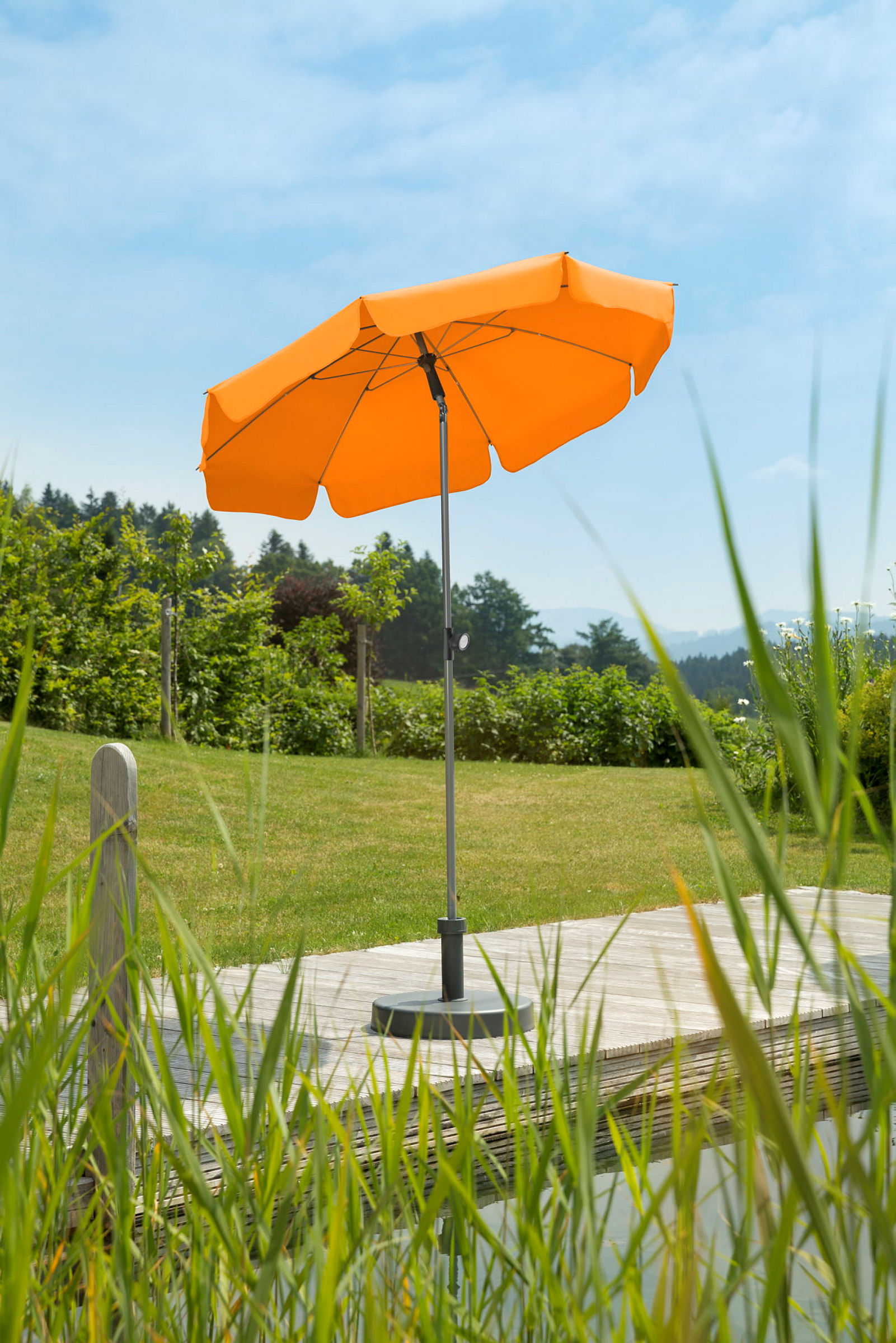Schneider Locarno, ca. 150 cm Ø, mandarine