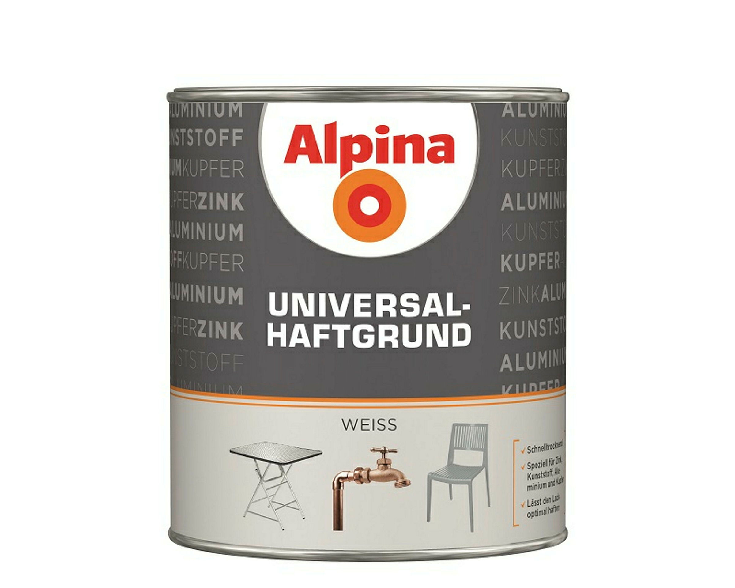 Alpina Universal-Haftgrund 2 Liter weiß