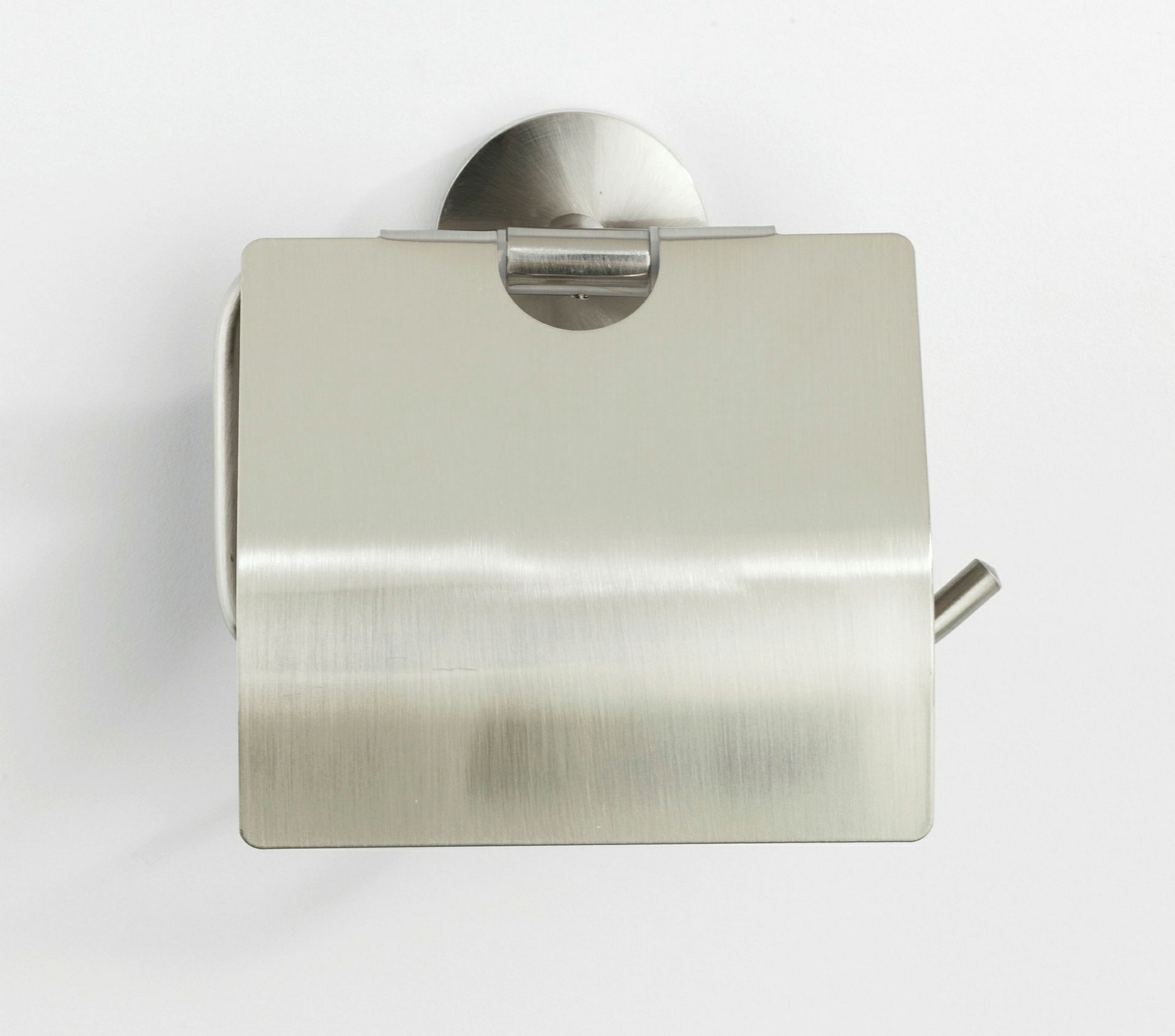 Toilettenpapierhalter m Deckel Cuba matt