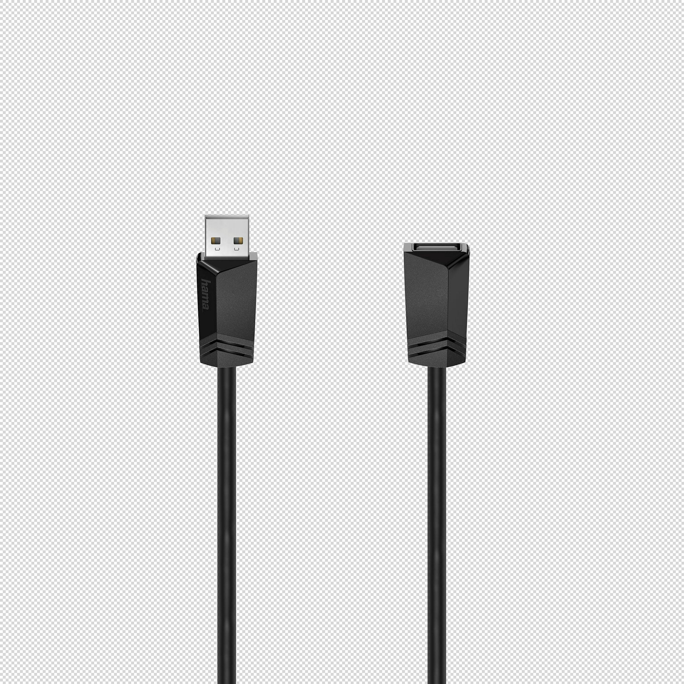 Hama USB-Verlängerungskabel, USB 2.0, 480 Mbit/s, 3,00 m