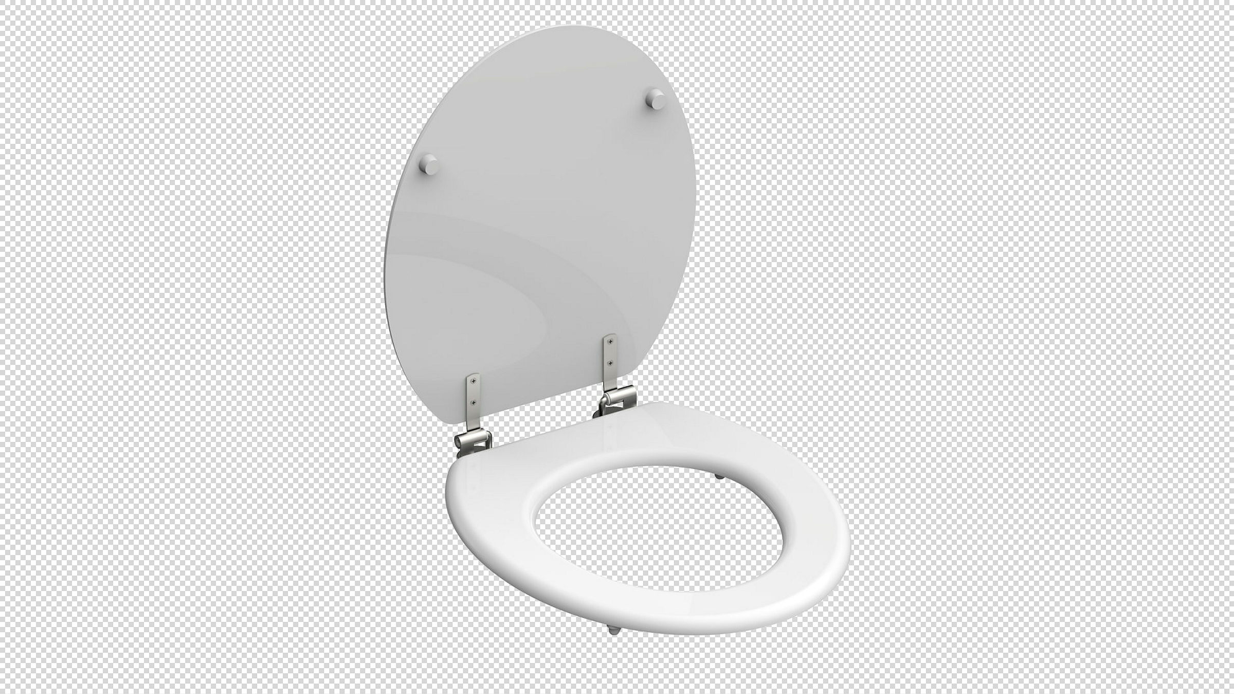 Holzkern WC-Sitz WHITE