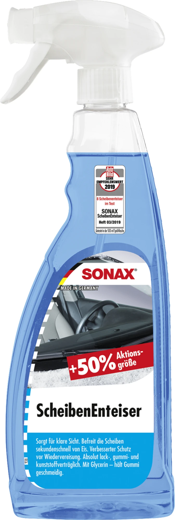 SONAX Scheiben-Enteiser 750ml
