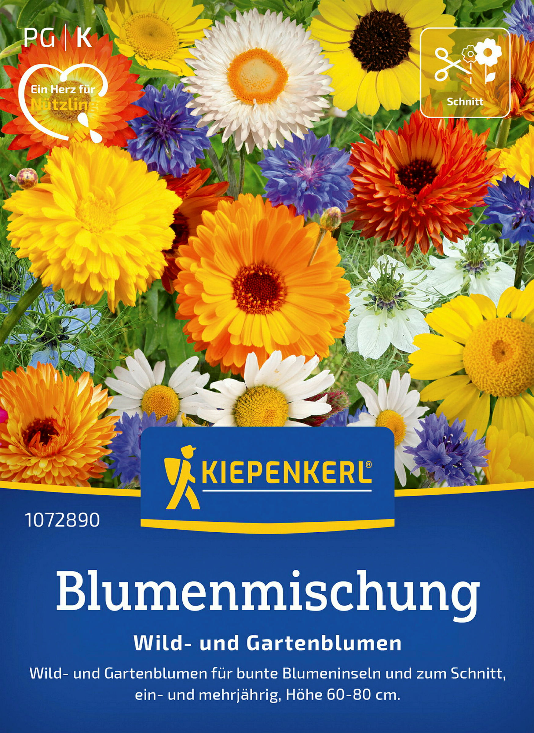 Kiepenkerl Blumenmischung Wild und Gartenblumen
