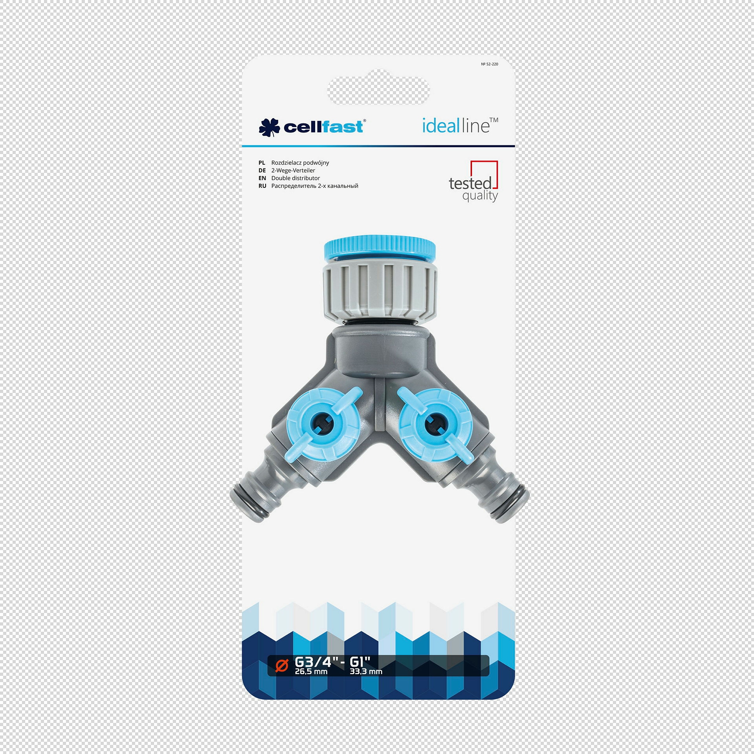2-Wege-Verteiler CELLPRO