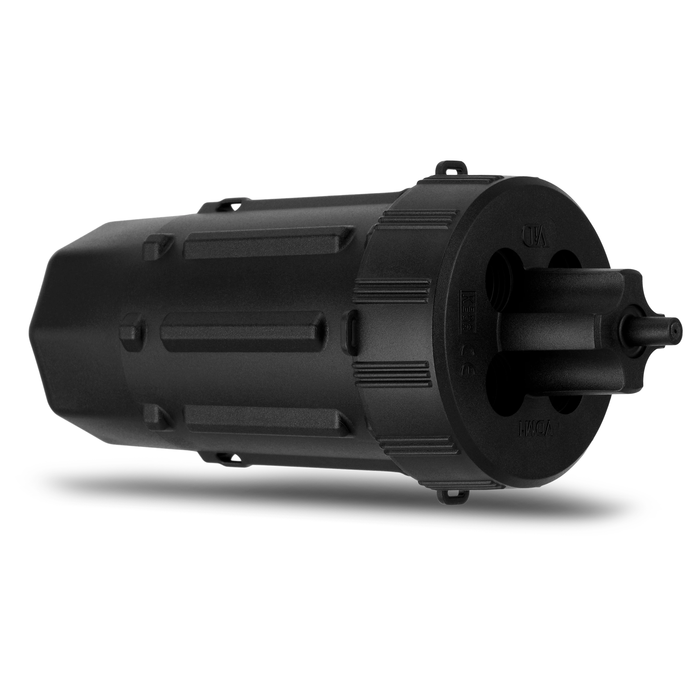 Dosenmuffe für Erdkabelverlegung IP68, 4-f. 5-14mm m. Zubehör schwarz