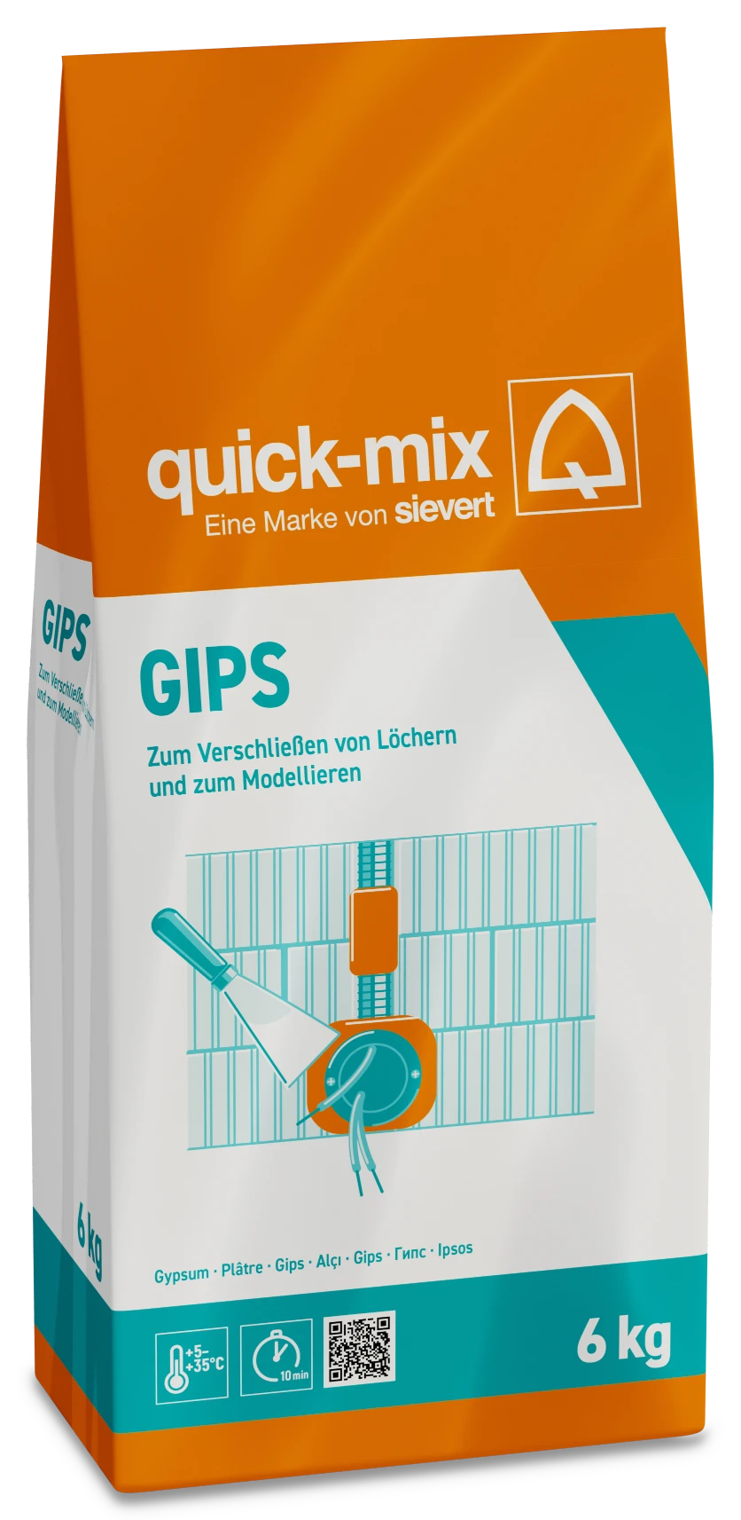 quick-mix Gips 6 kg