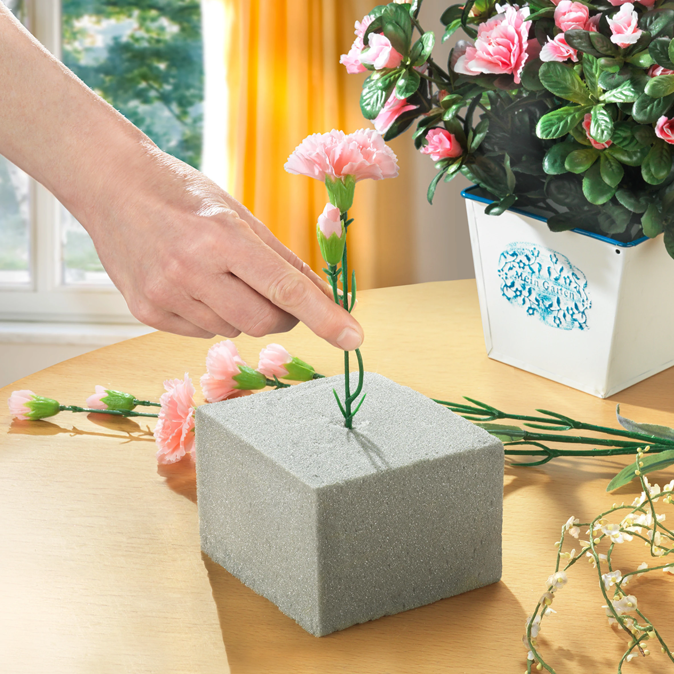 Steckschaum für Trockenblumen