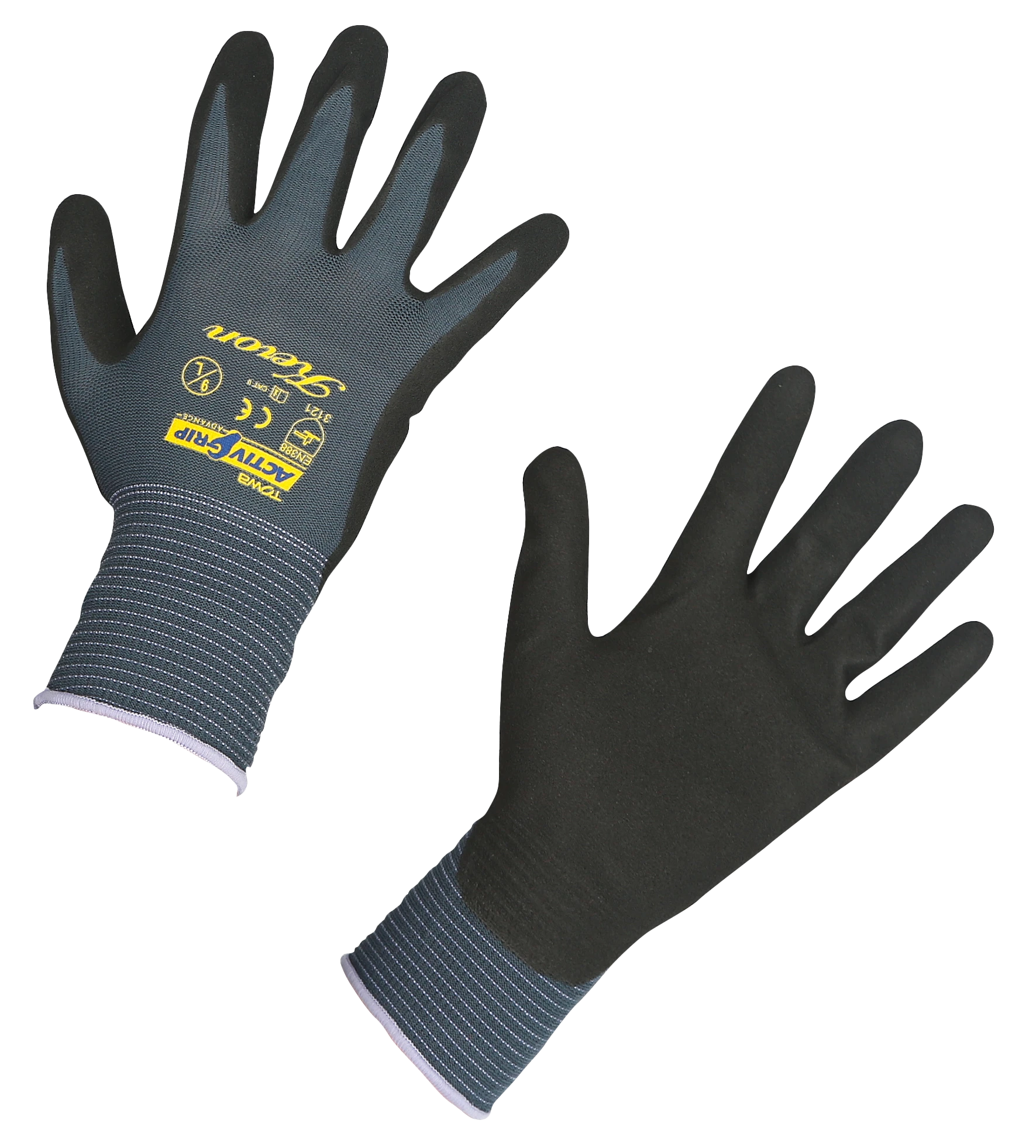 ActivGrip Advance Gr. 7 Nylonhandschuhe mit Nitrilbeschichtung