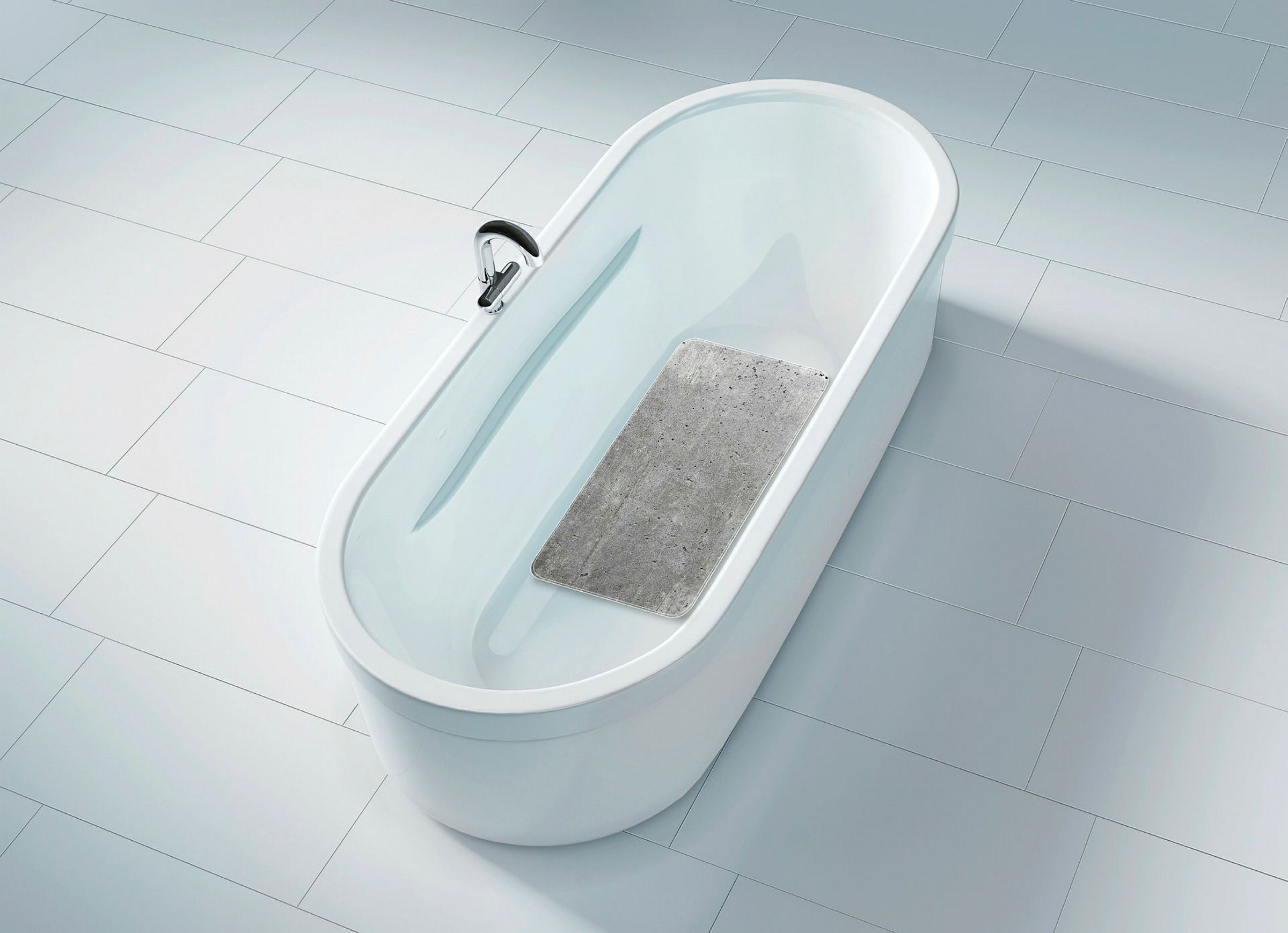 Wanneneinlage Modell Concrete 70x40cm