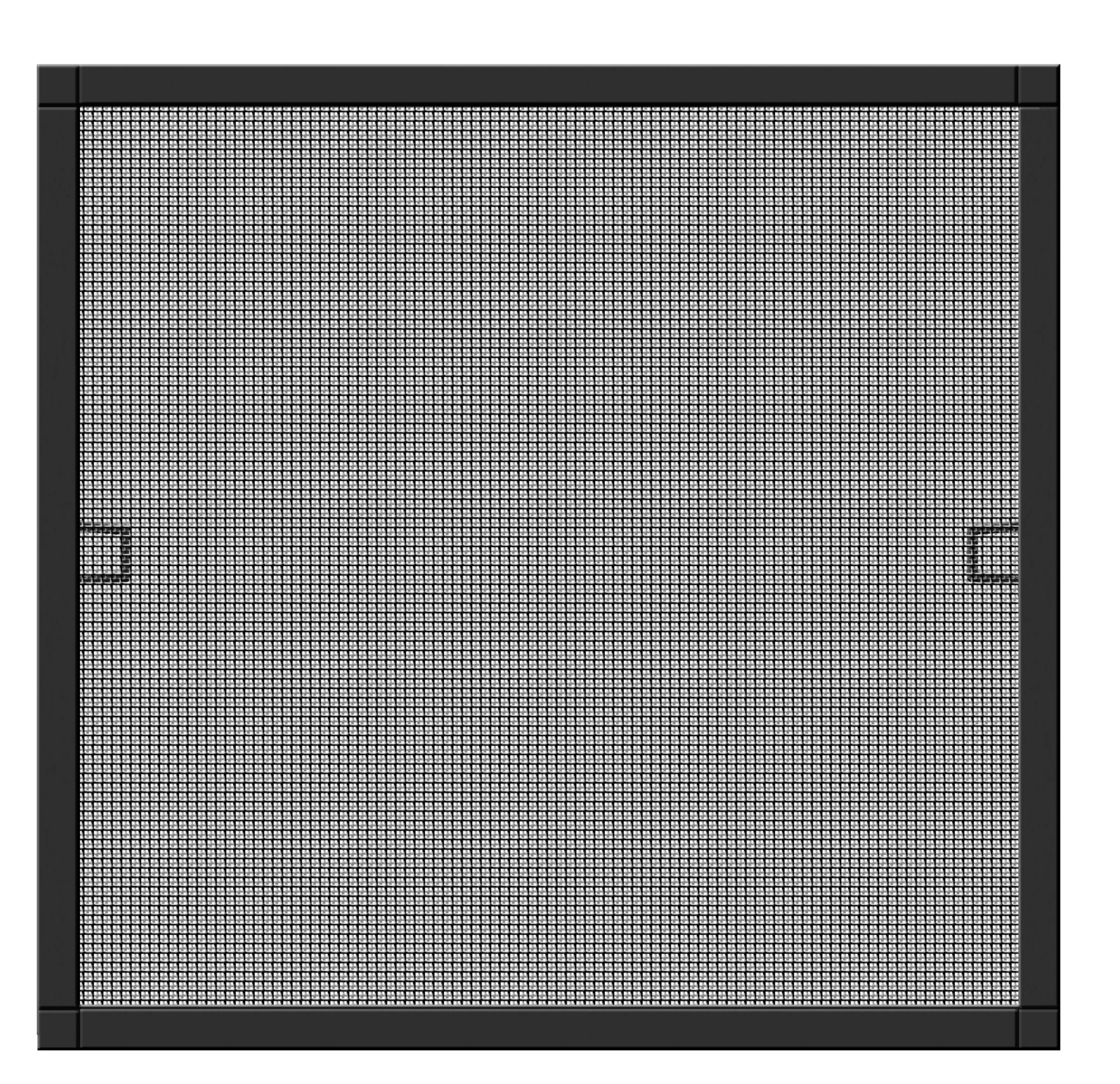 Schellenberg Insektenschutzfenster PLUS mit Alurahmen, anthrazit, 100 x 120
