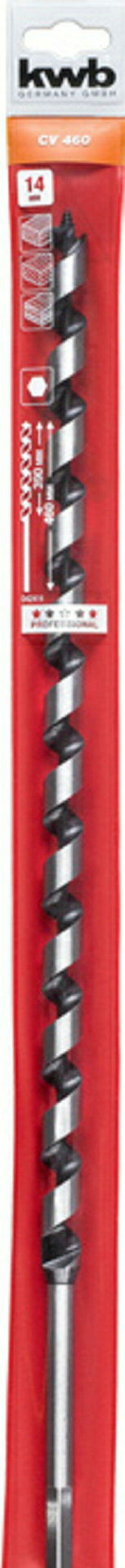 Schlangenbohrer, 460 mm, ø 14.0 mm