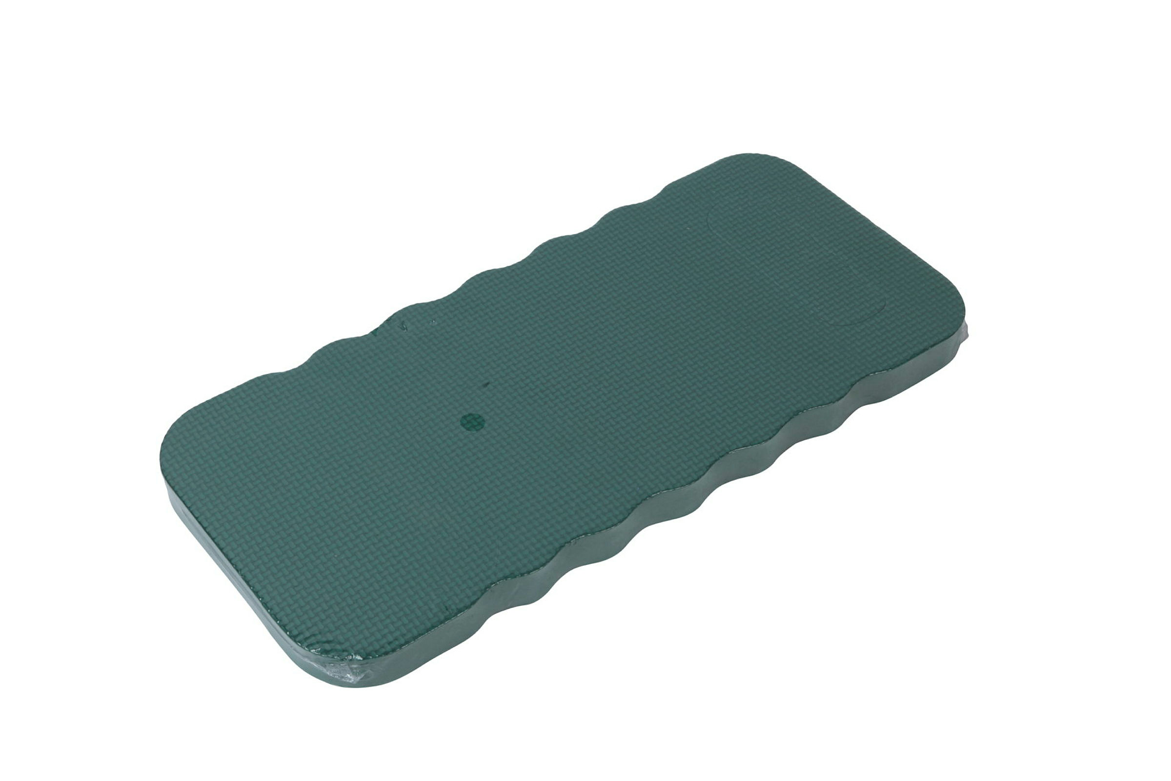 Knie- u. Sitzkissen Classic, grün, Schaum, 40,5x18,5x2 cm, pak-frei