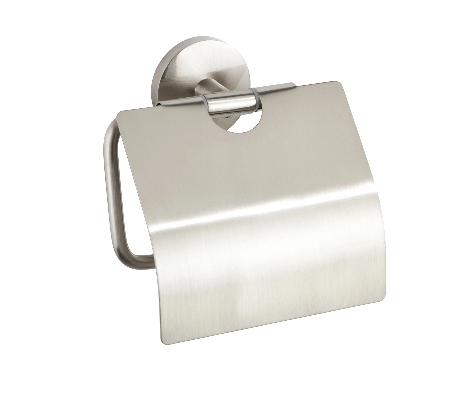 Toilettenpapierhalter m Deckel Cuba matt