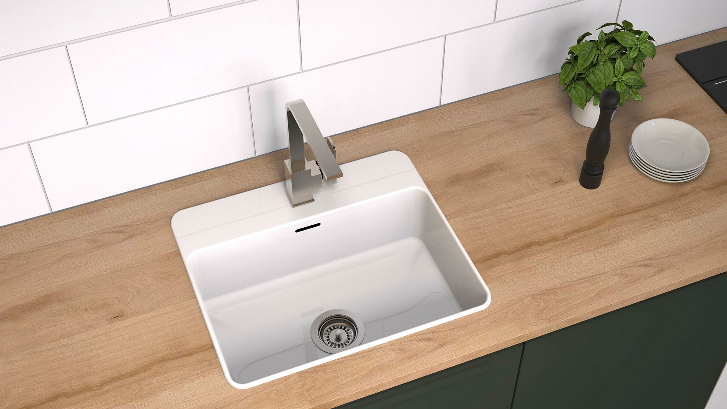 ECO-SAVE KS Korbventil, Grau, 1 1/2''AG, Edelstahl-Ventilkelch & Sieb Ø 114
