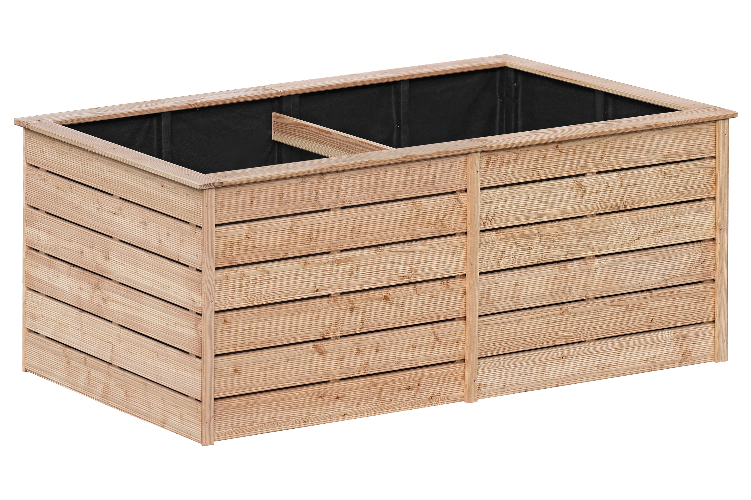 Hochbeet Emma XL, Lärche 20x120 mm, 206x103x80 cm