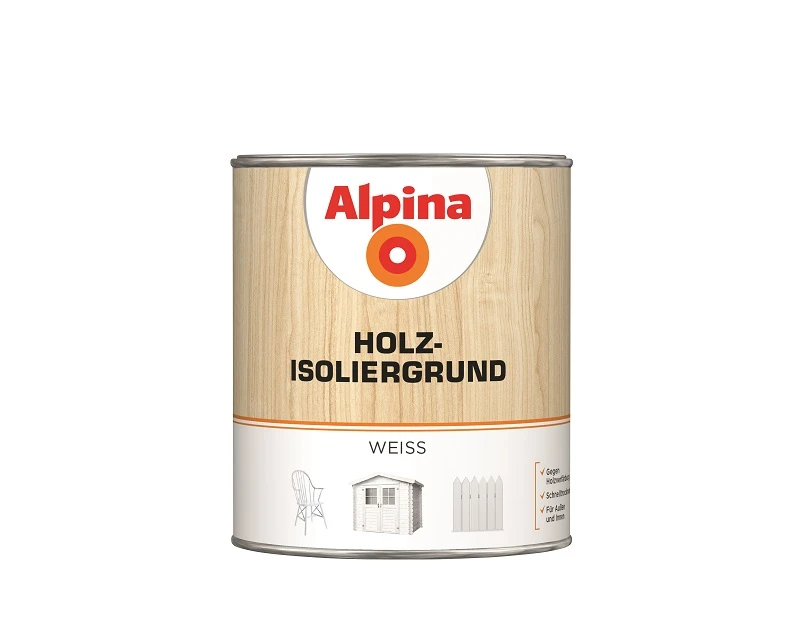 Alpina Holz-Isoliergrund 750ml weiß