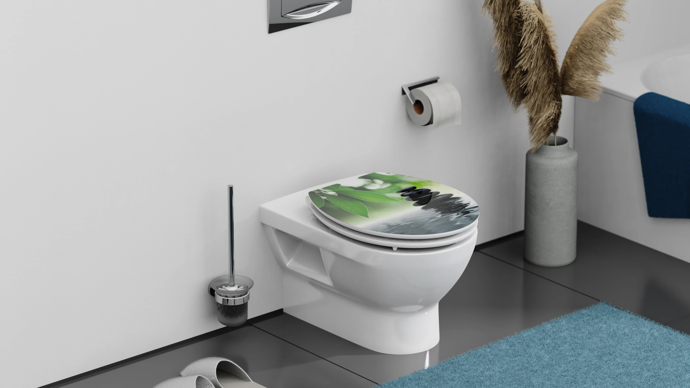 MDF HG WC-Sitz OASIS, mit Absenkautomatik