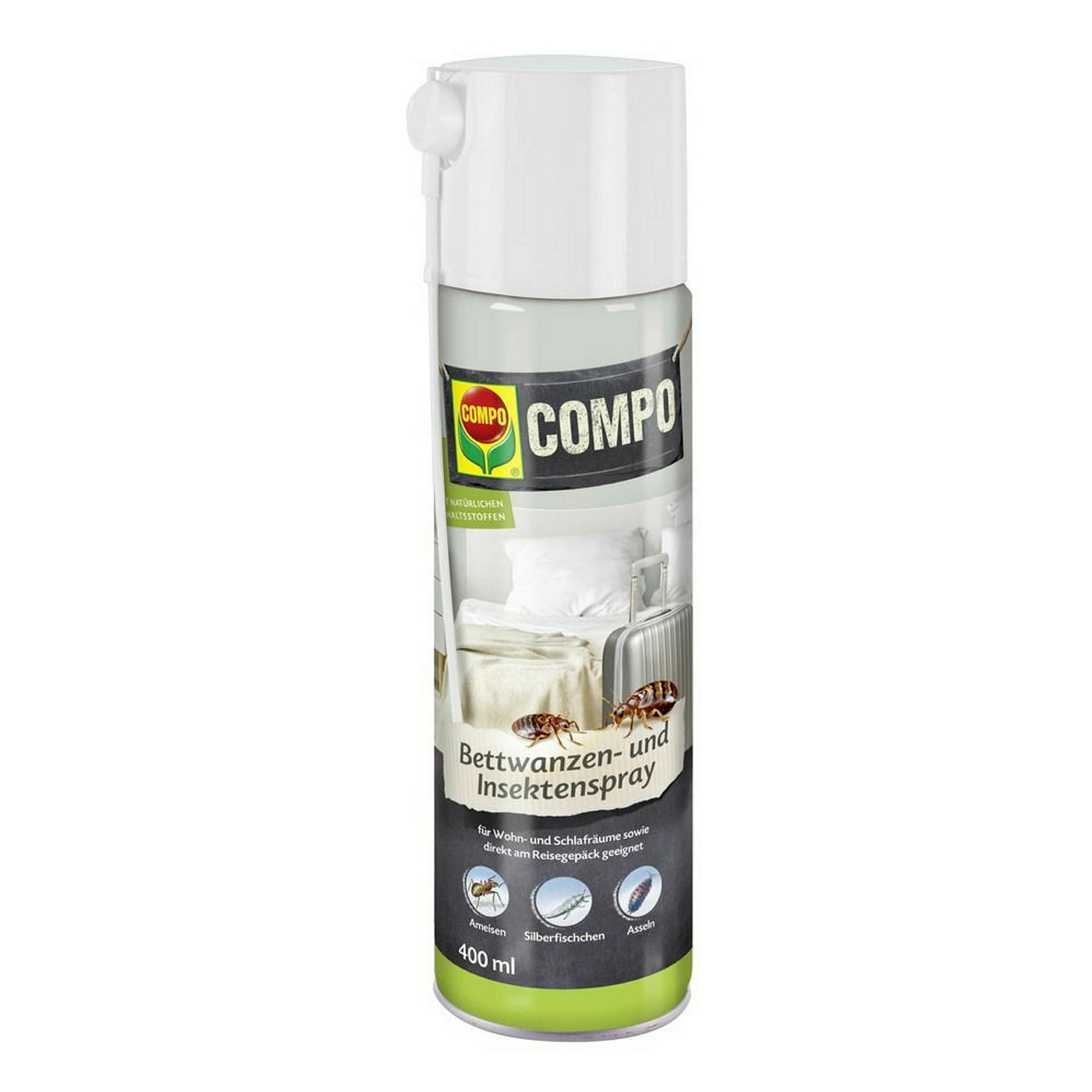 COMPO Bettwanzen- undInsektenspray, 400 ml