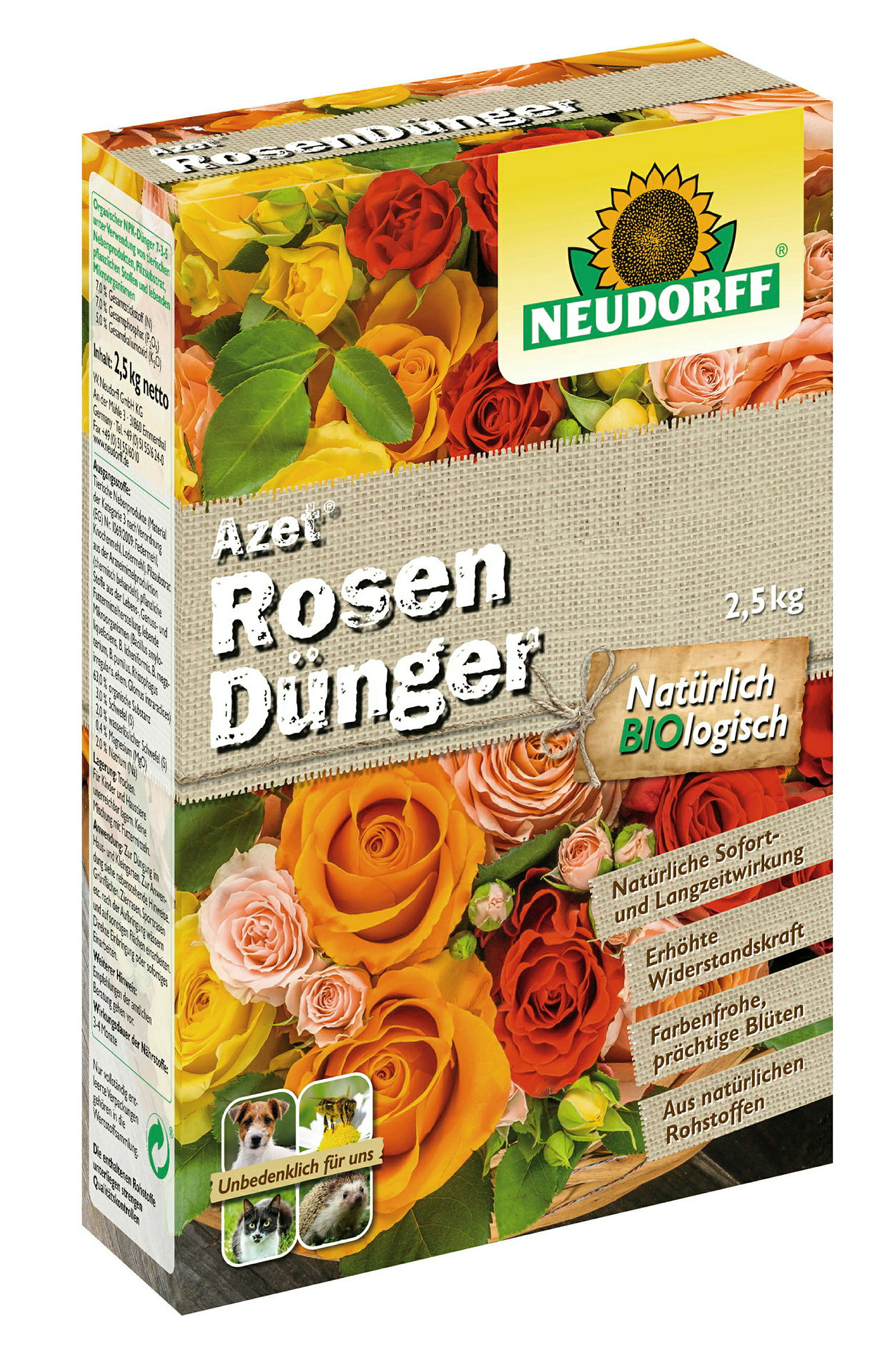 Neudorff Azet RosenDünger2,5 kg