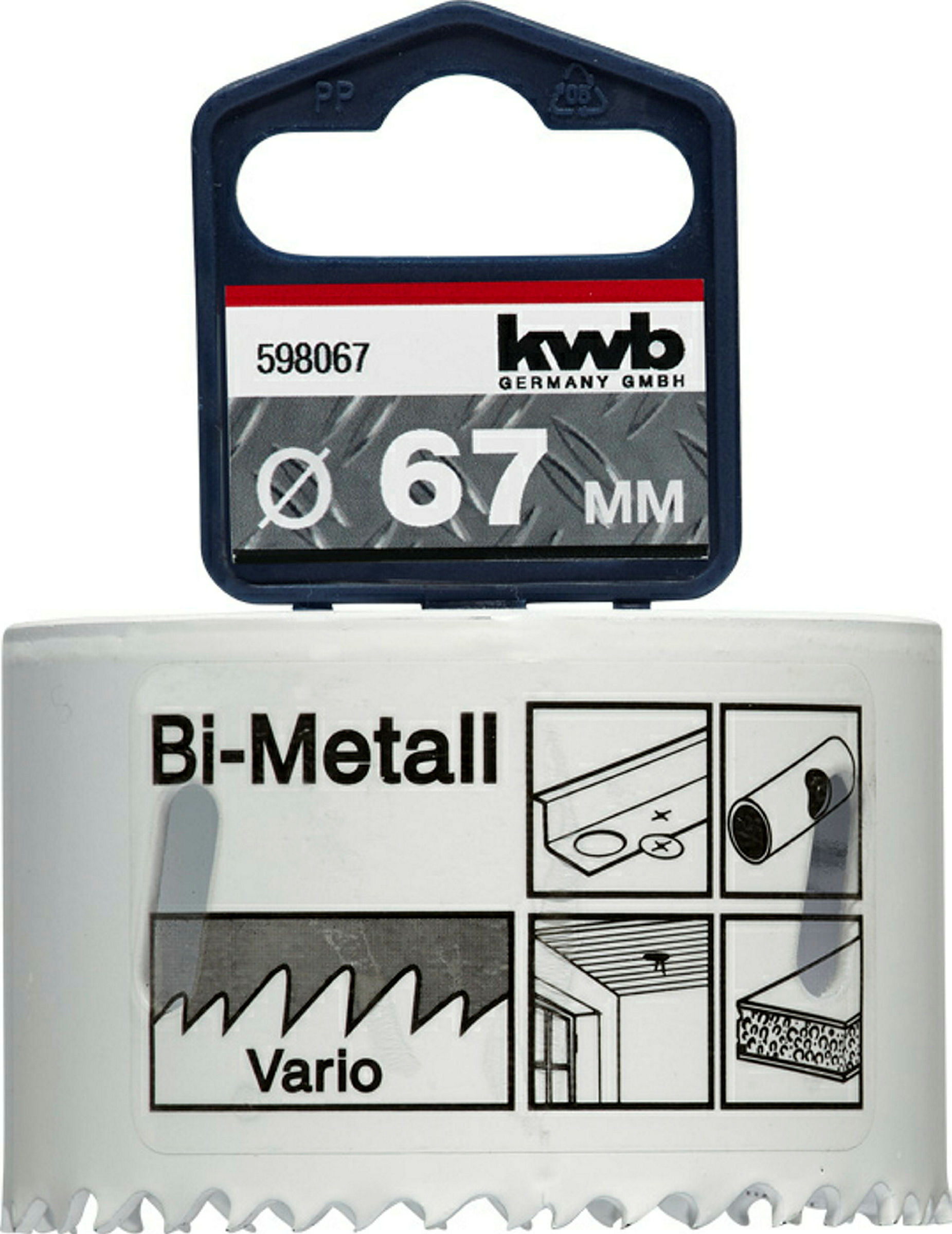 COBALT Lochsäge HSS-Bi-Metall, ø 67 mm