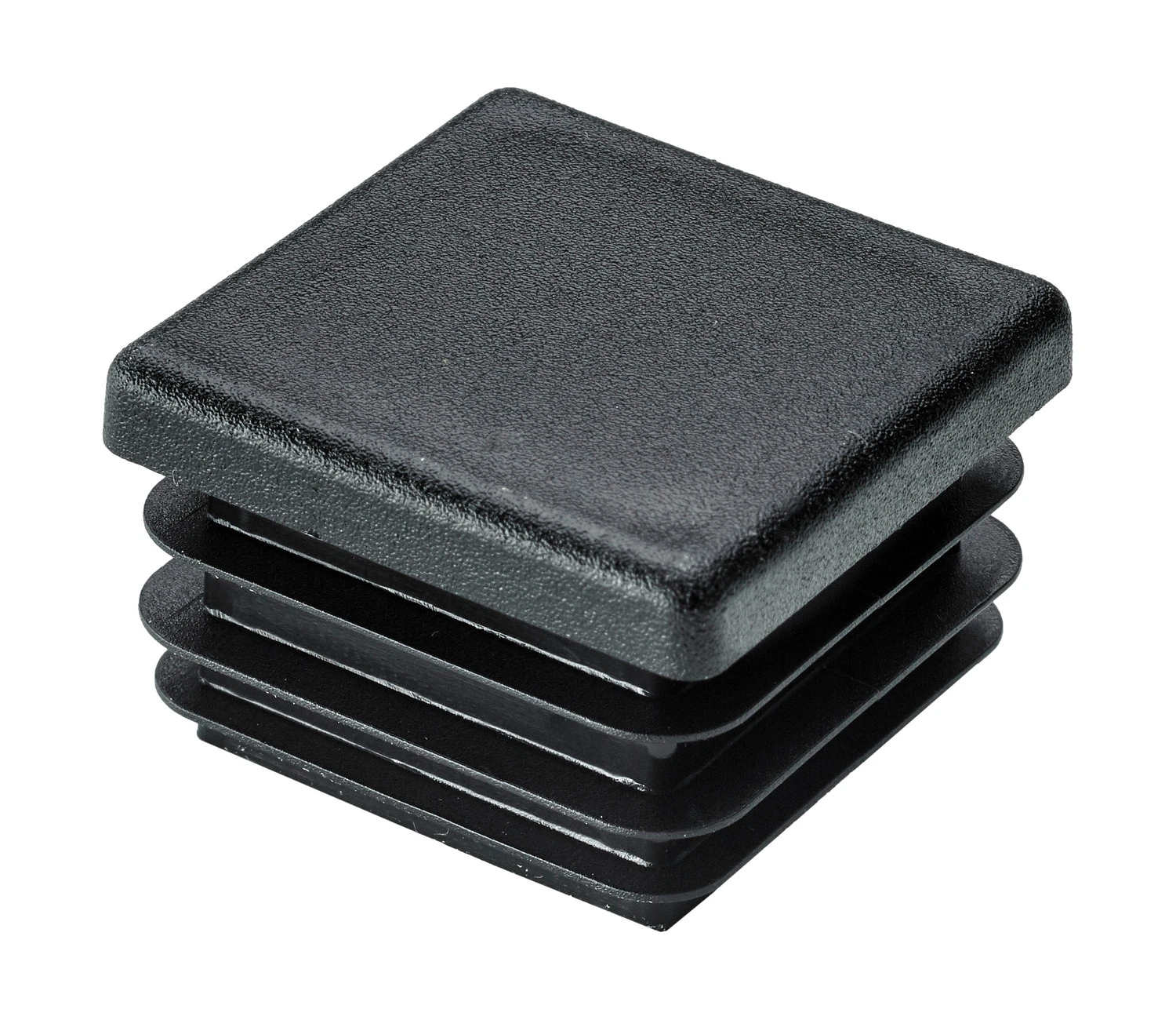 Einsteckgleiter 30x30mm schwarz, 4 Stück