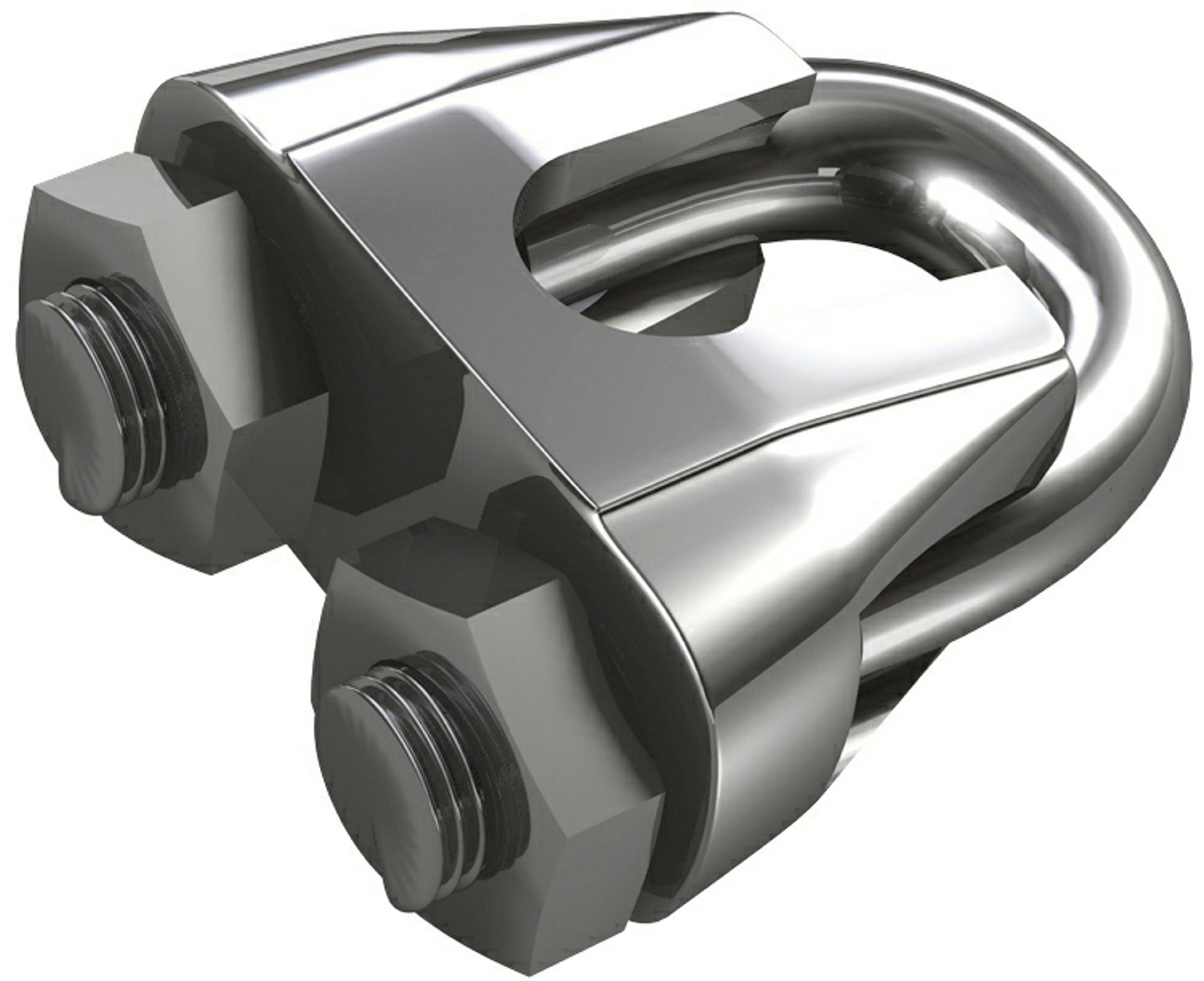 Seilklemme aus Edelstahl (SB-Box) 8 mm