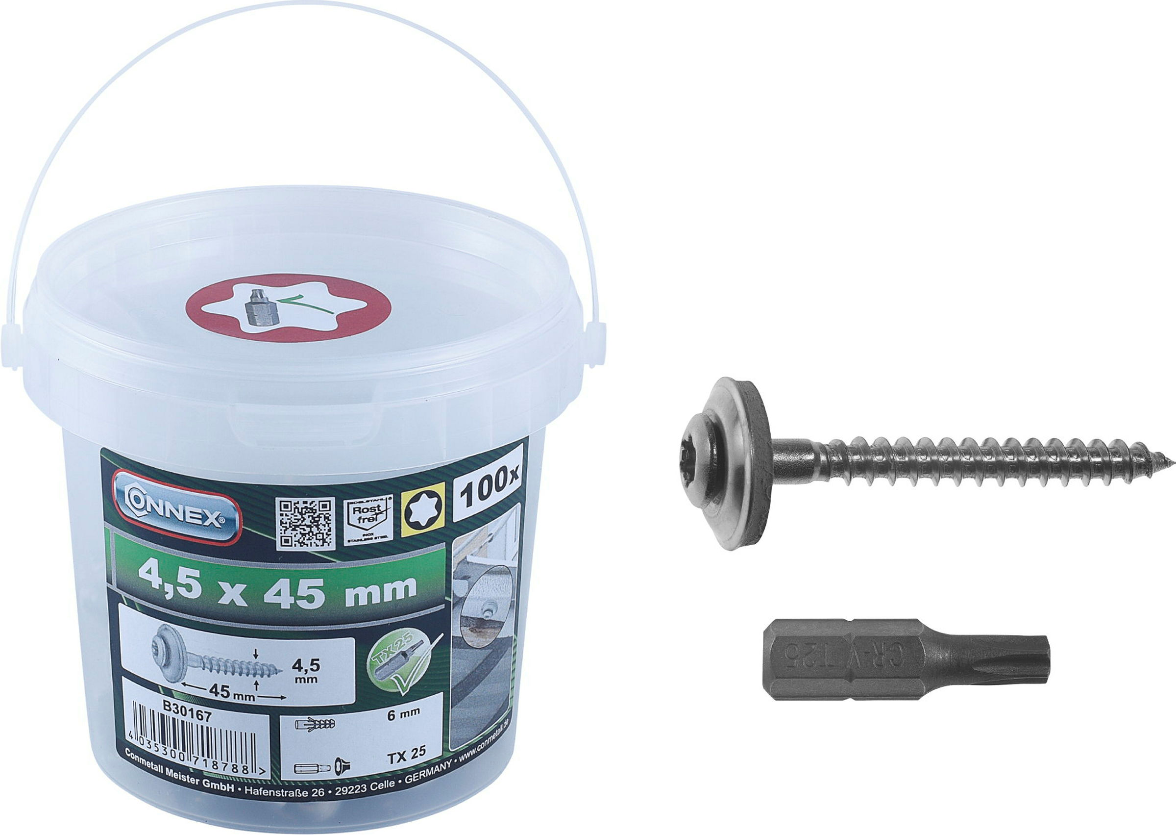 Spenglerschr 4,5x45 A2 TX 100tl EMR